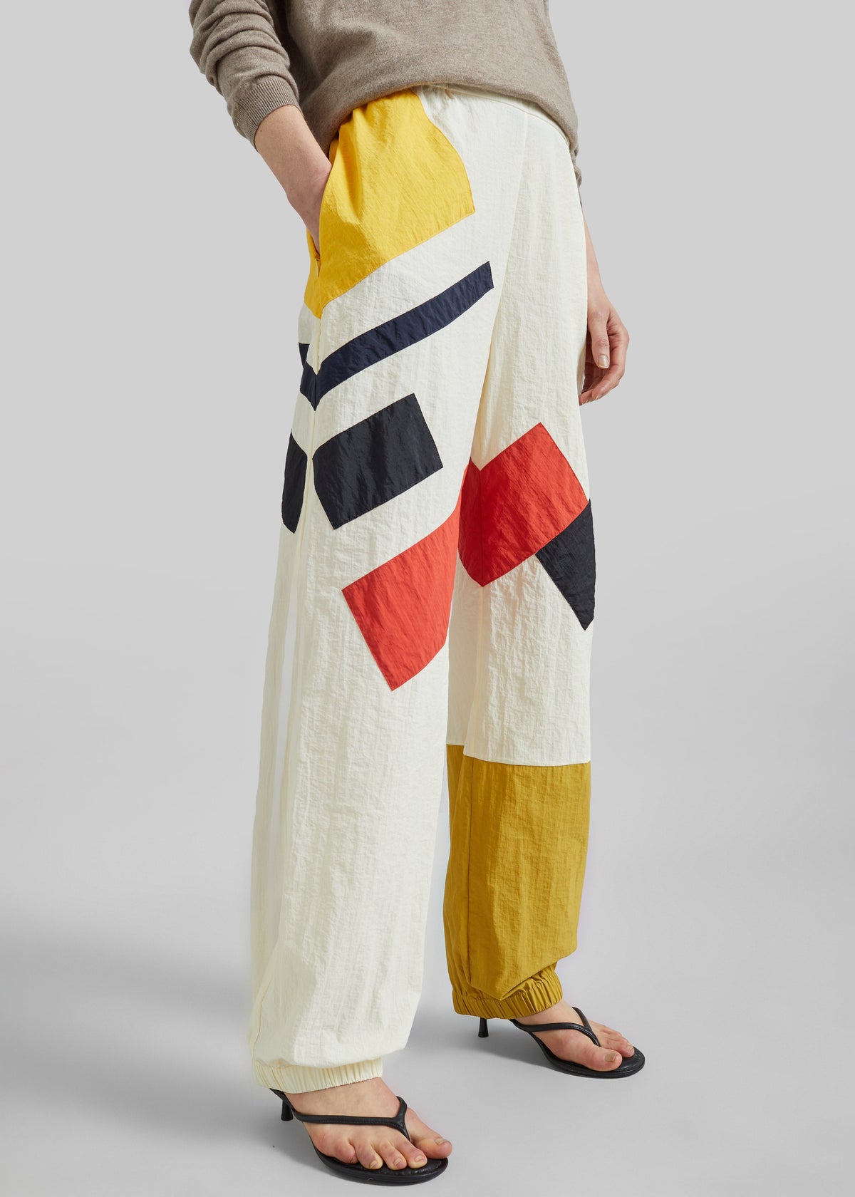 Bevza Malevich Track Pants - Vanilla - 5