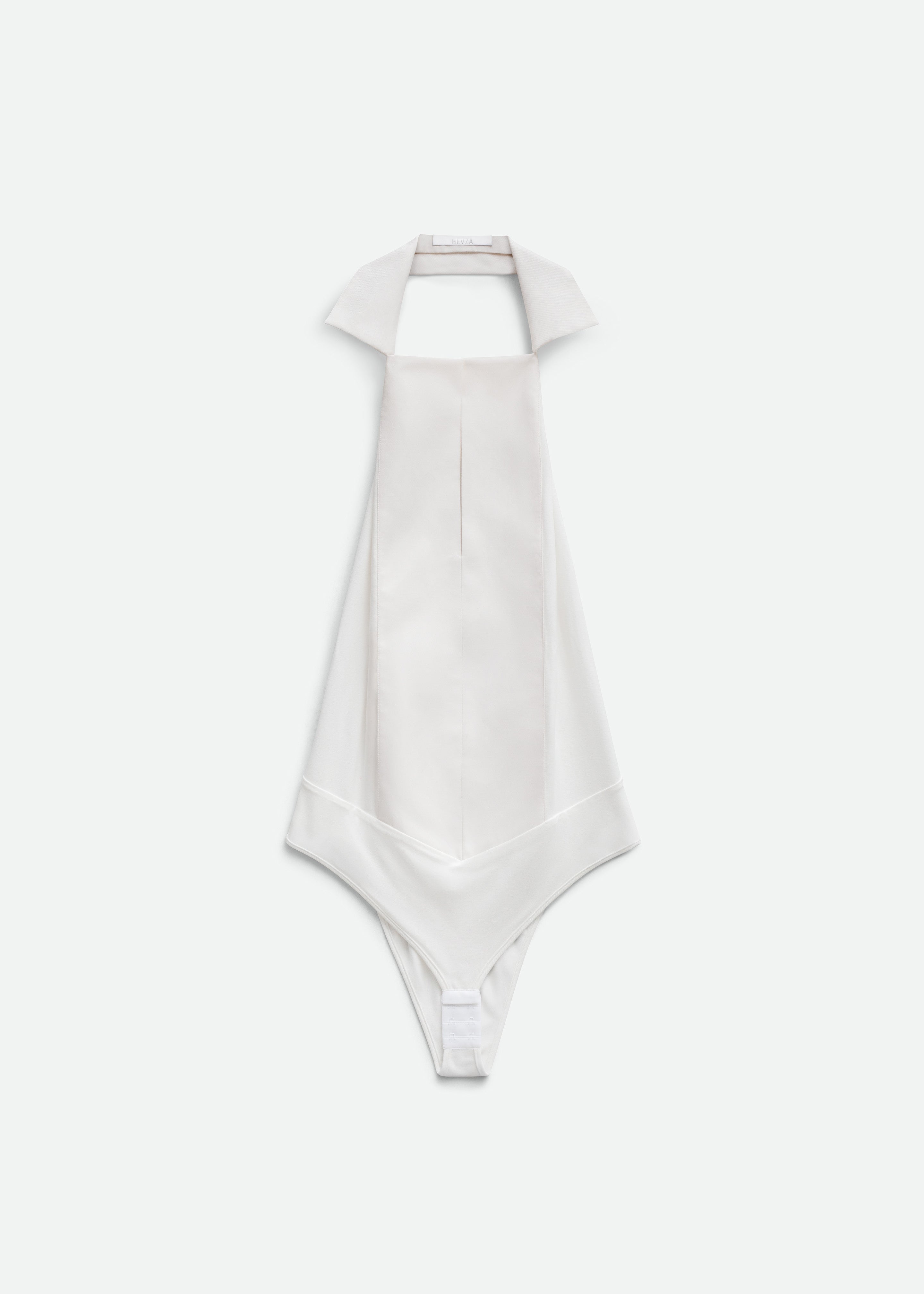 Bevza Manishka Bodysuit - Ivory - 3