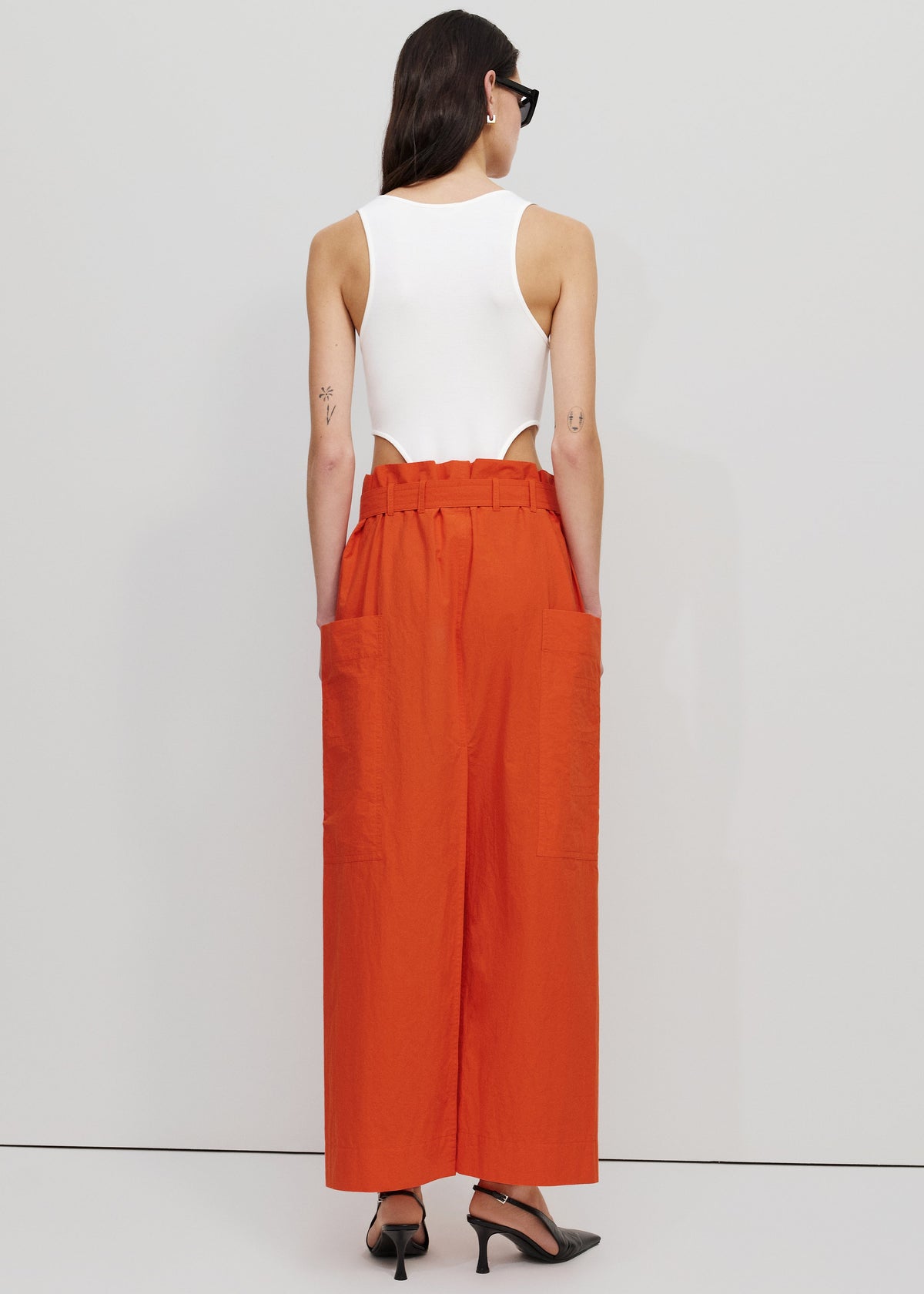 Bevza Red House Skirt - Carrot Red - 5