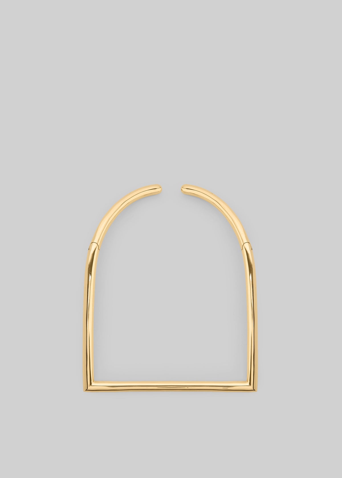 Bevza Square Necklace - Golden - 3