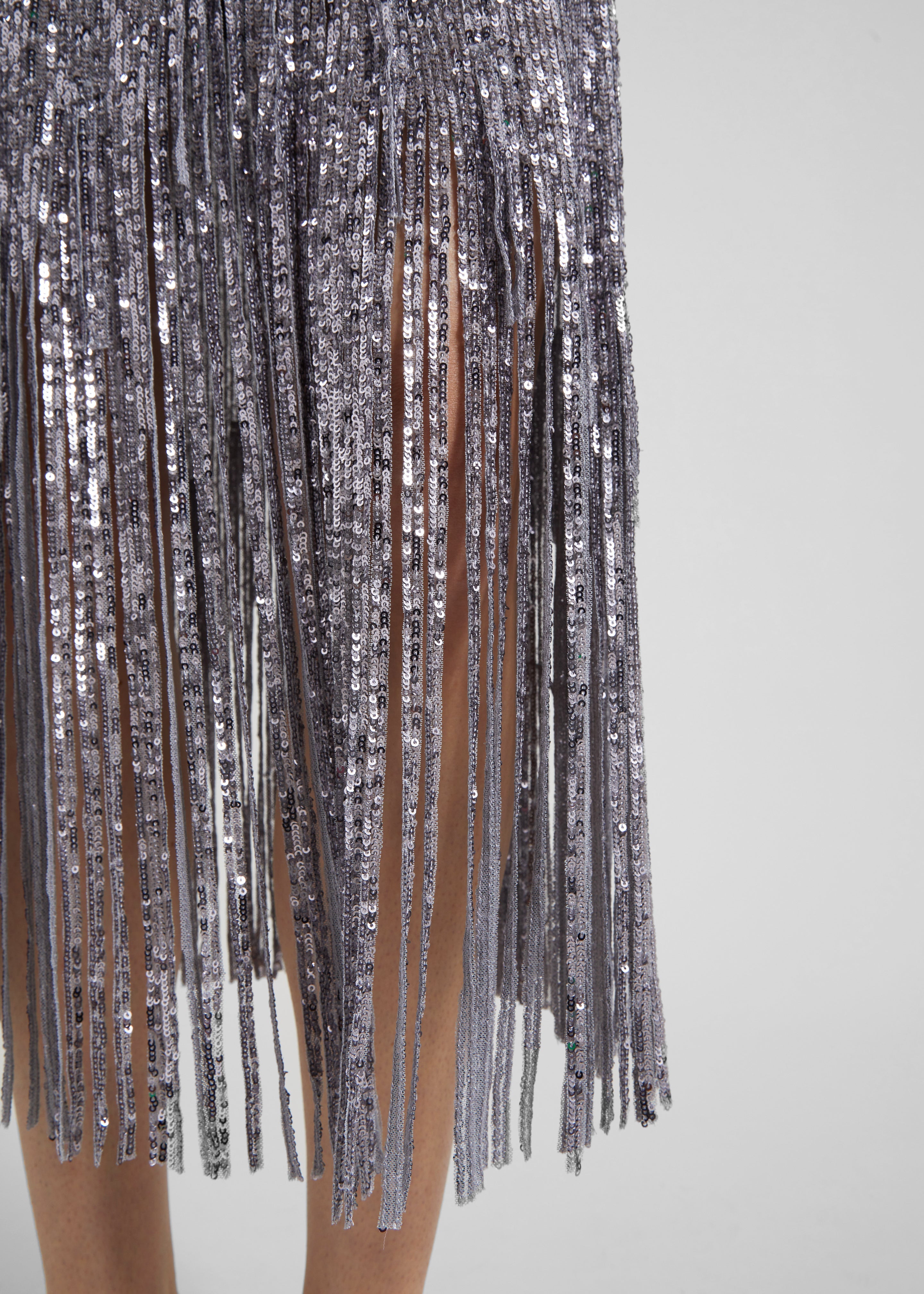 Bevza Sunbeams Skirt - Steel Grey - 4