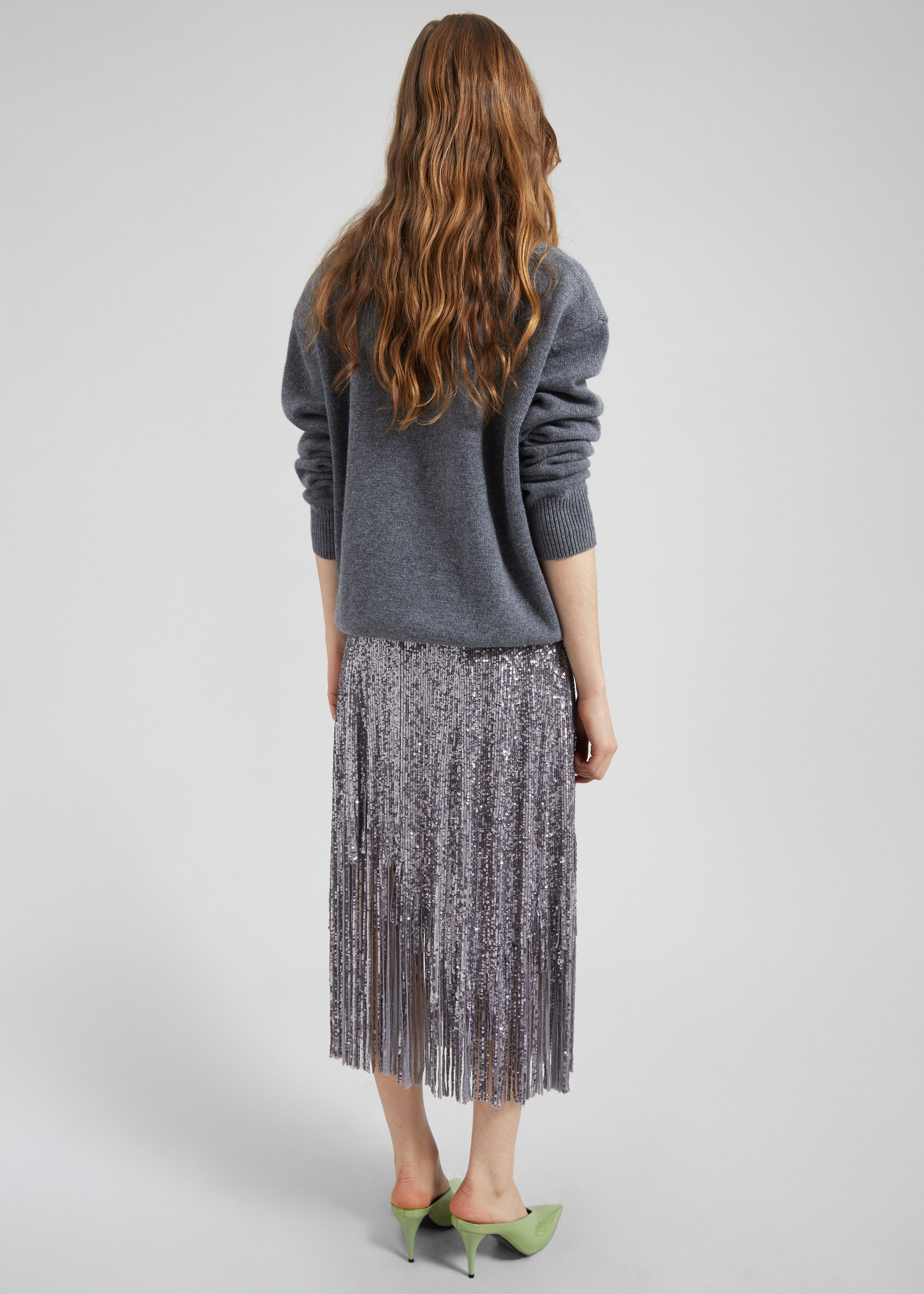 Bevza Sunbeams Skirt - Steel Grey - 6
