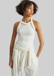 Bevza Tisto Bodysuit - White