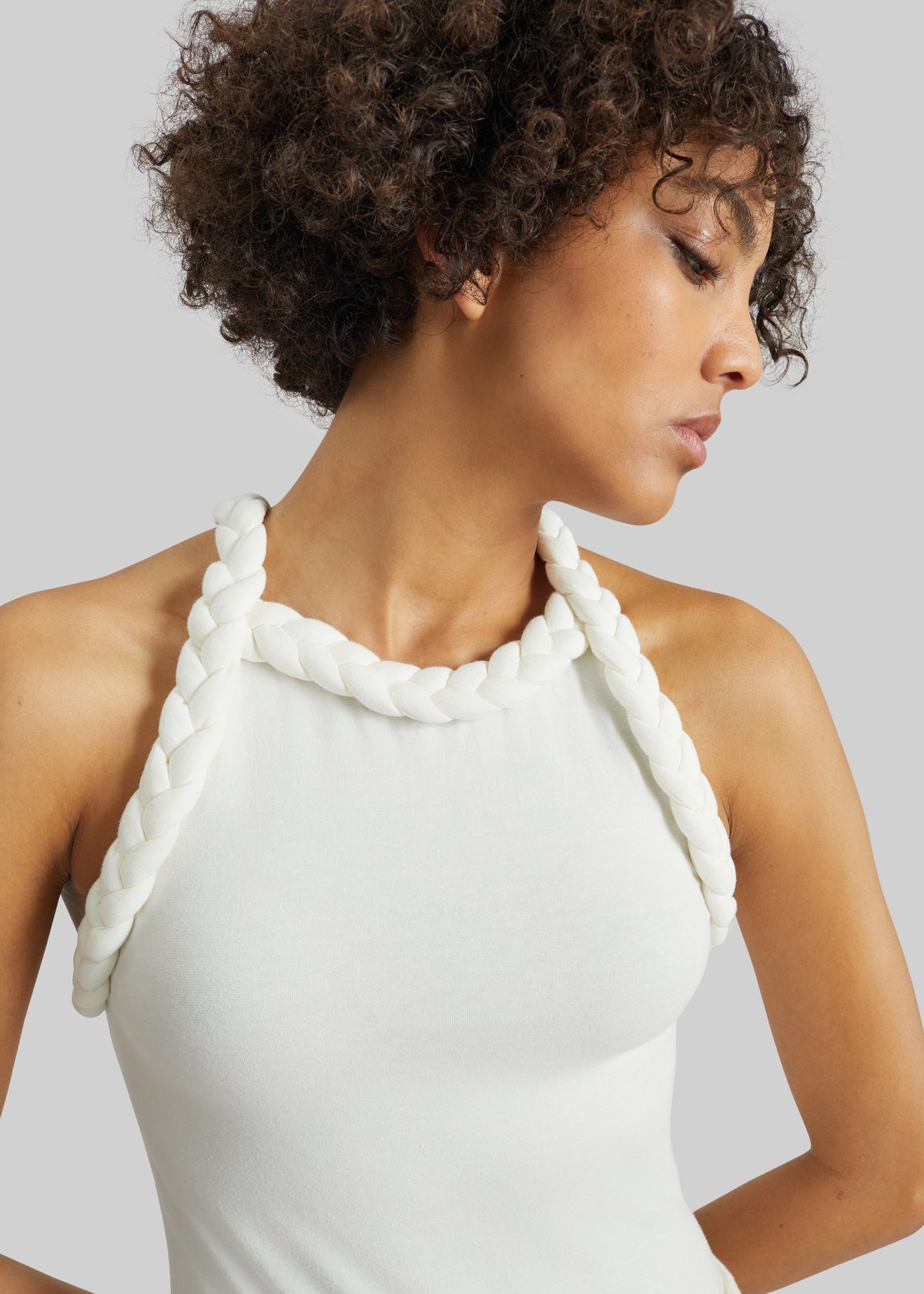 Bevza Tisto Bodysuit - White - 4