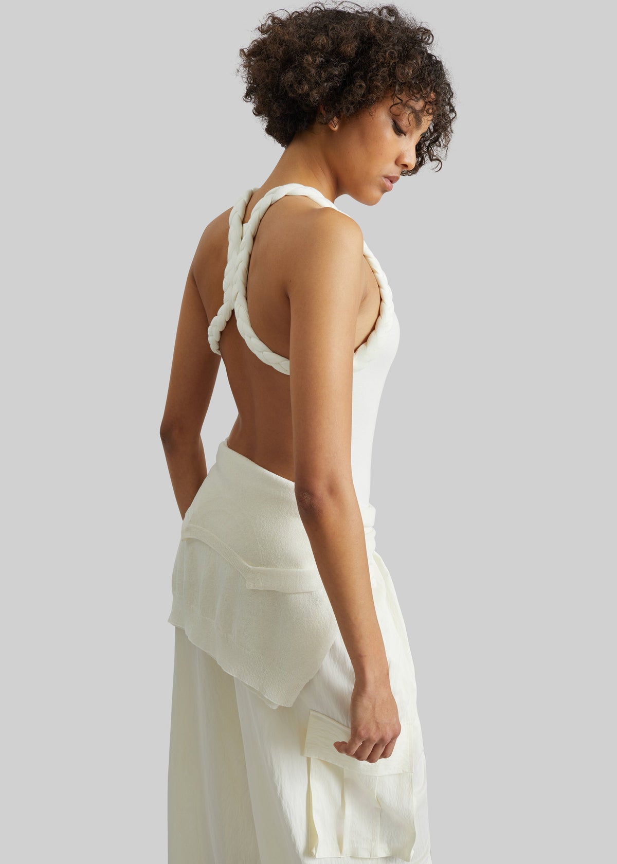 Bevza Tisto Bodysuit - White - 2