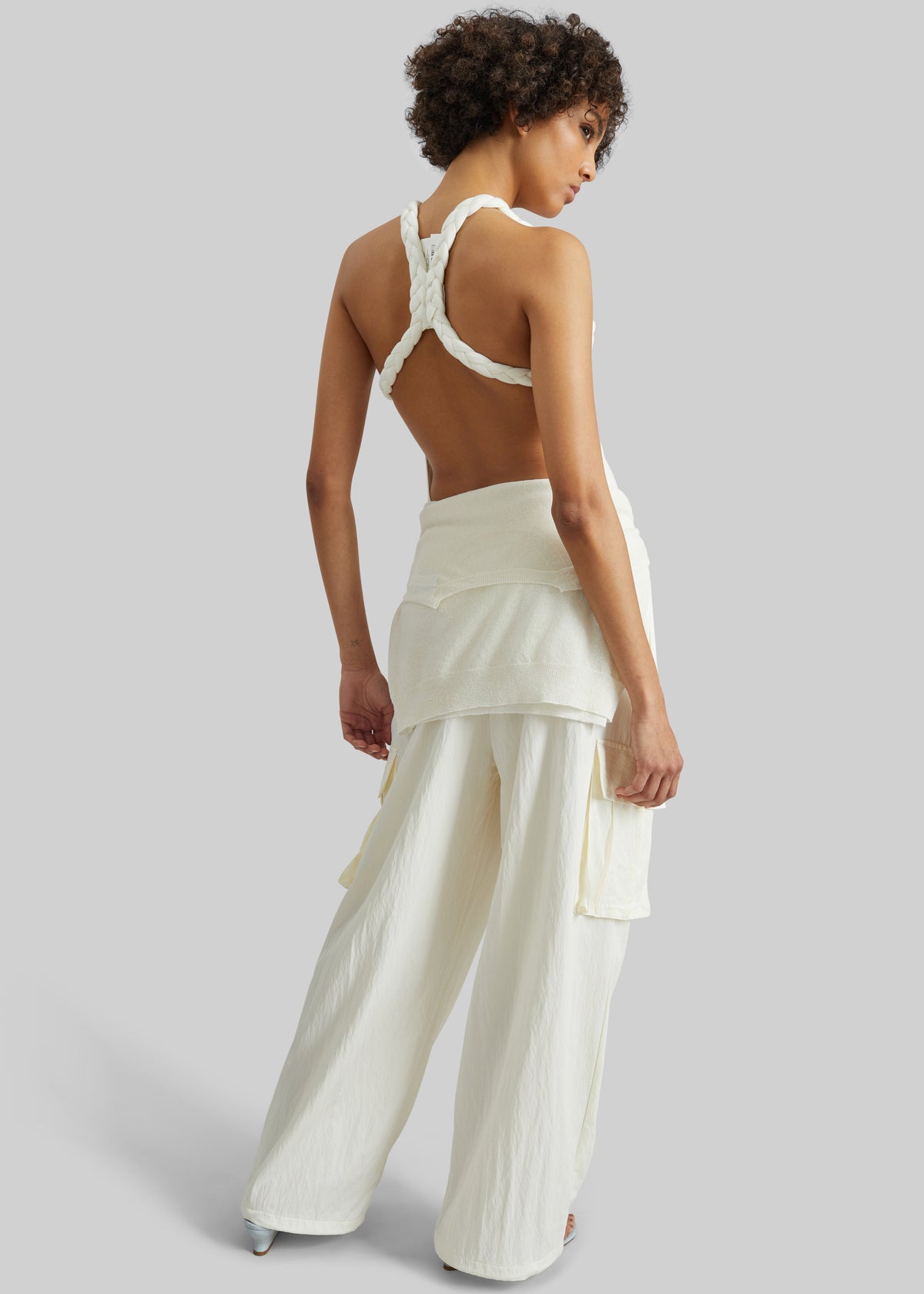 Bevza Tisto Bodysuit - White - 5