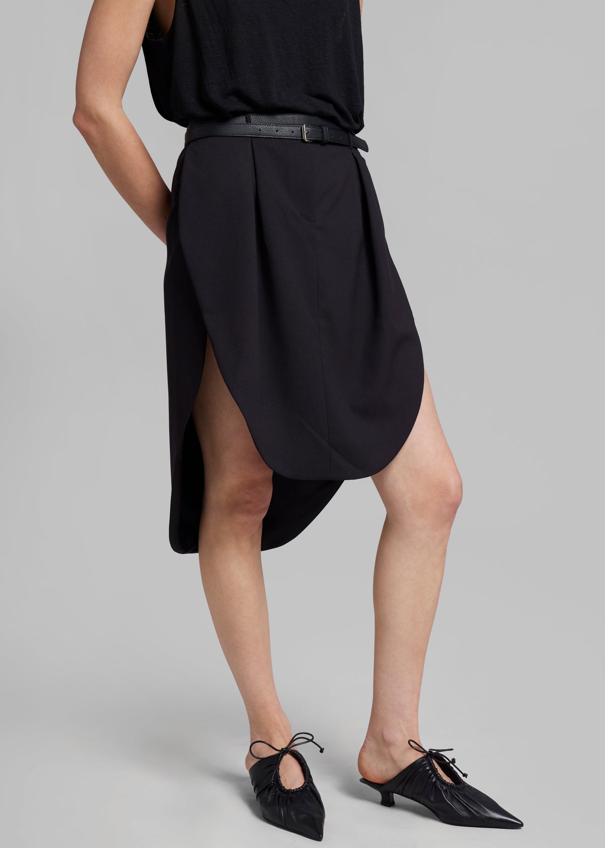 Bevza Tulip Skirt - Black - 6