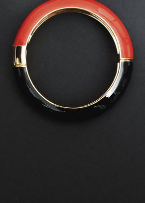 Bevza Two-Color Bracelet - Red/Black