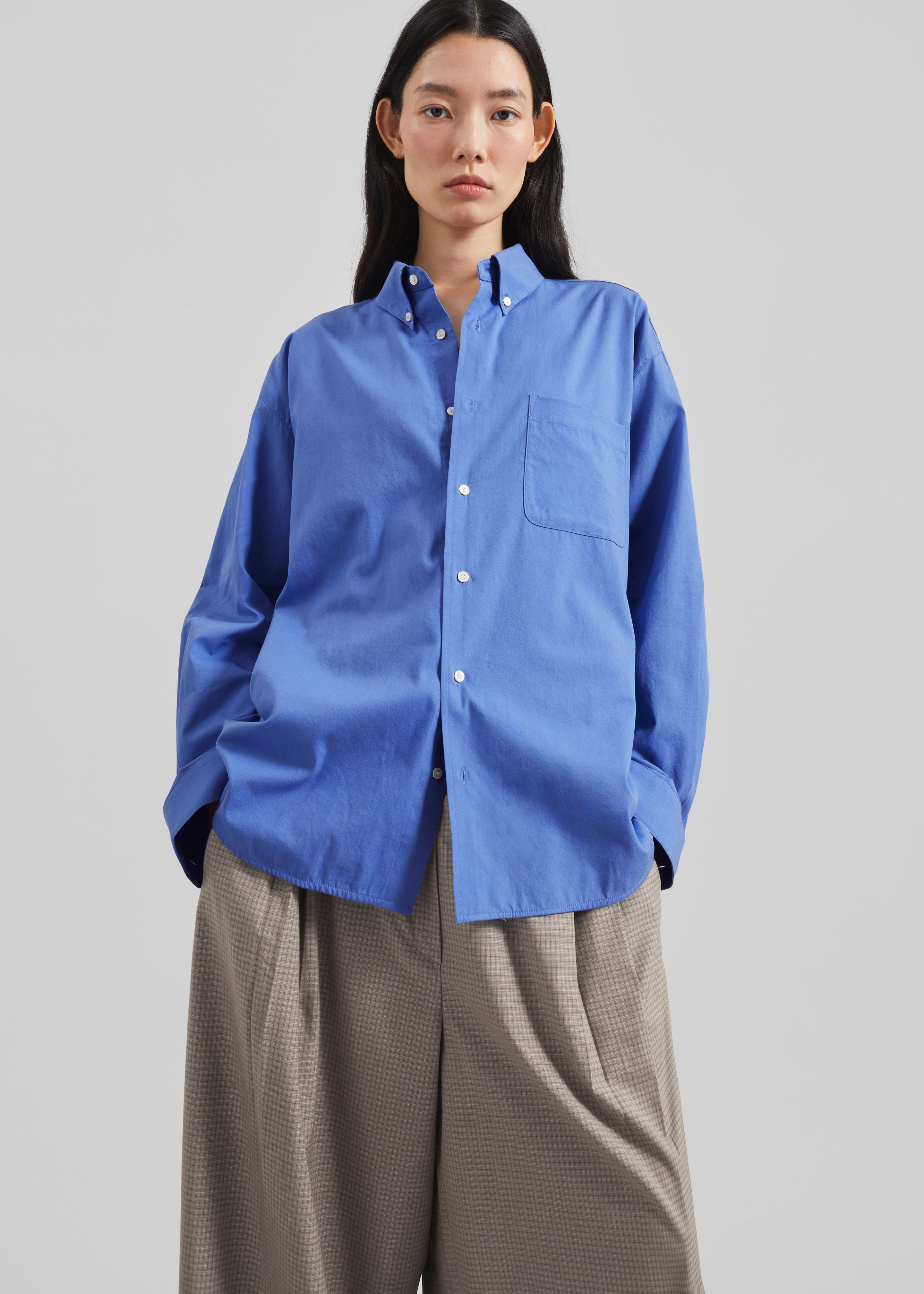 Bijnor Oxford Shirt - Blue - 6
