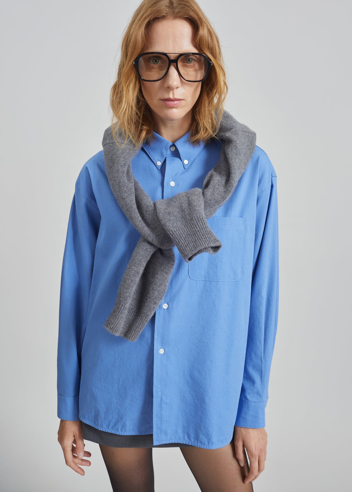 Bijnor Oxford Shirt - Blue - 2