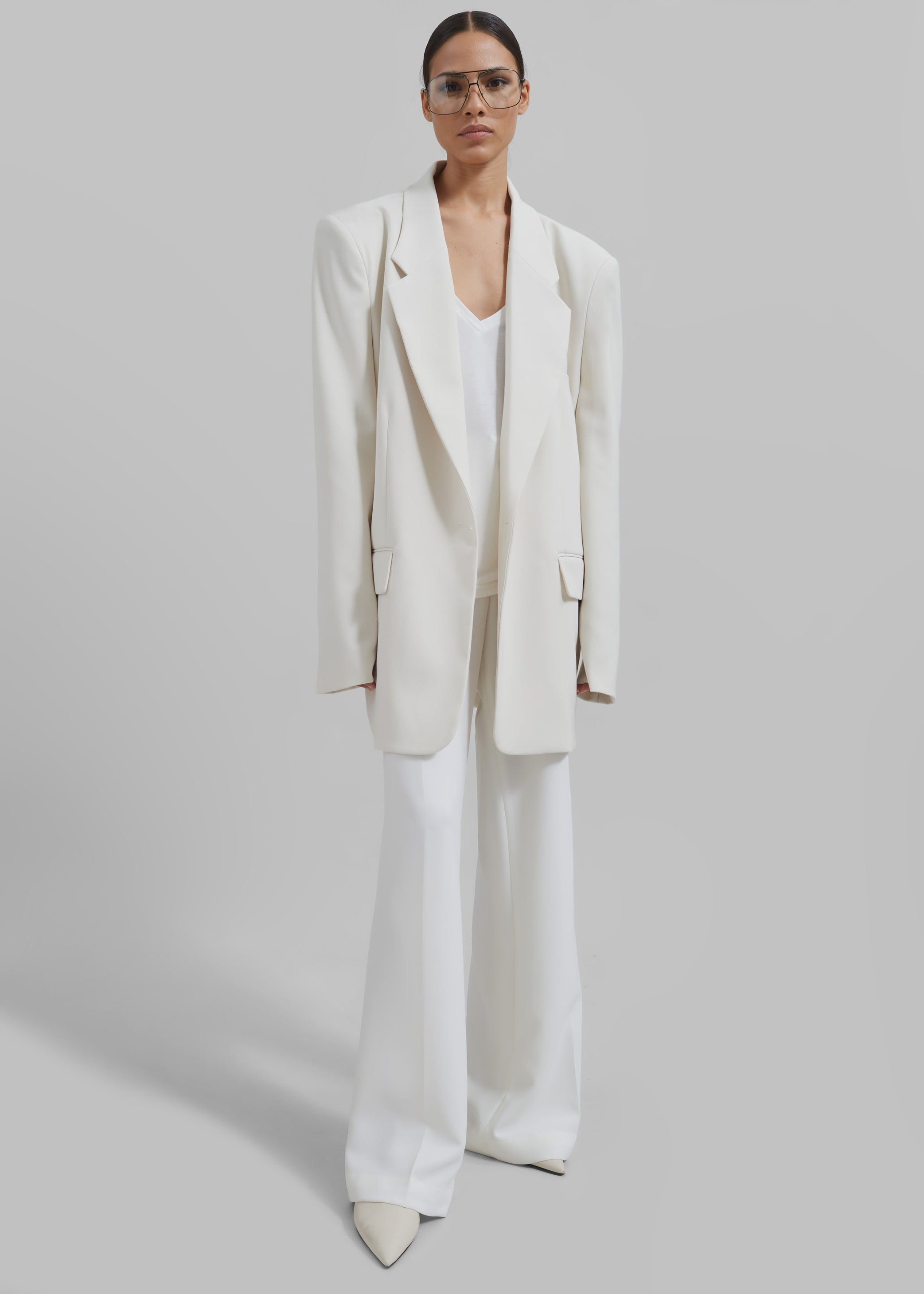 Shop the look image for Billie Oversized Blazer - Cream