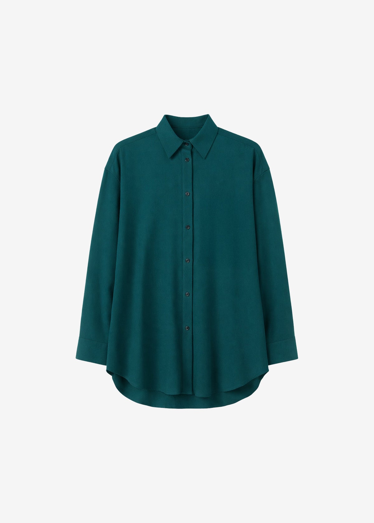 Bina Padded Shirt - Bottle Green - 8