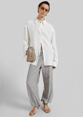 Bina Padded Shirt - Ivory