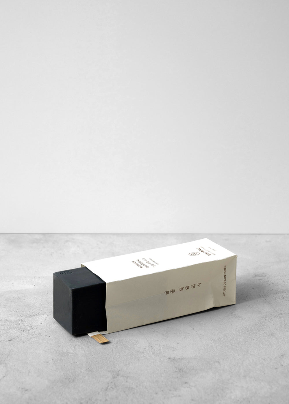 Jjimjil Bar Soap - Shaman Charcoal - 1