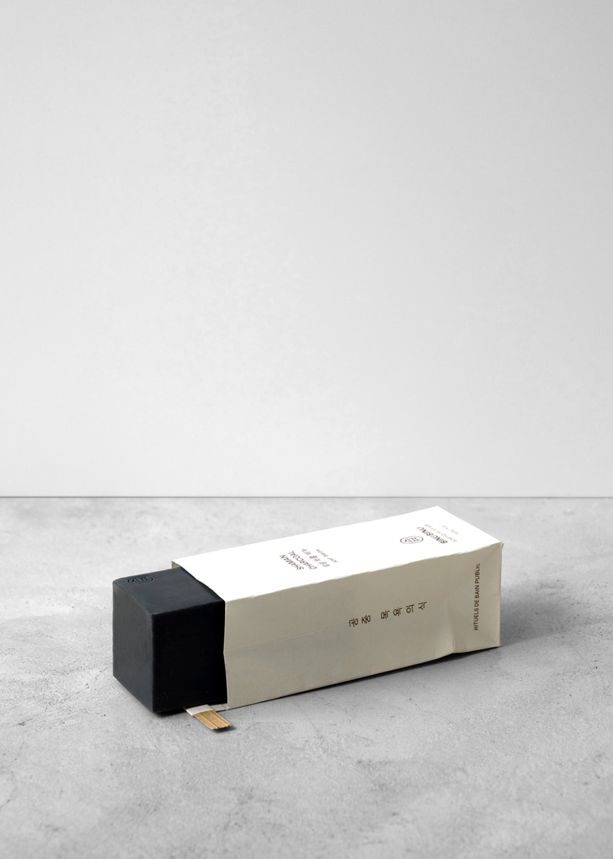 Jjimjil Bar Soap - Shaman Charcoal - 2