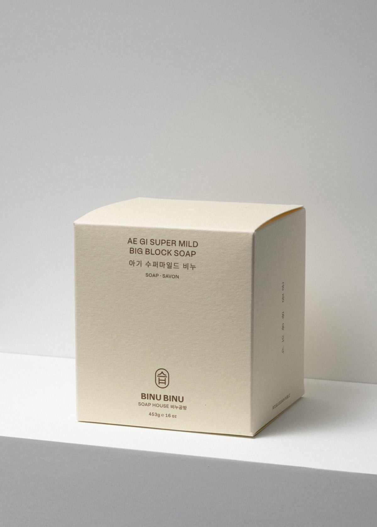 Jjimjil Big Block Soap - Ae Gi Super Mild - 4