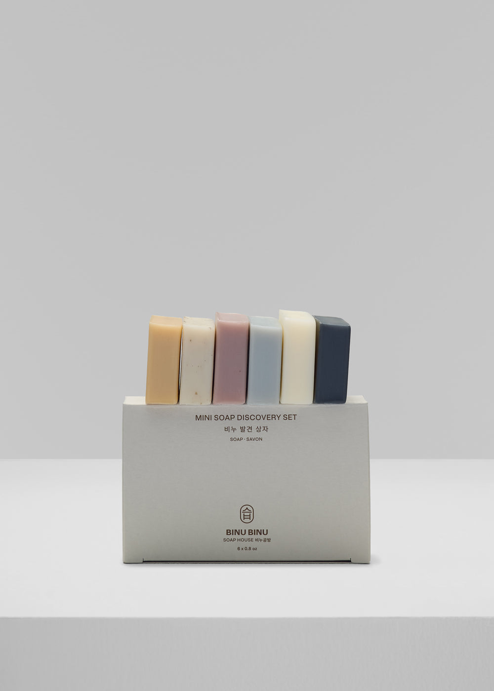 Jjimjil Mini Soap Bar Set - 6 Varieties