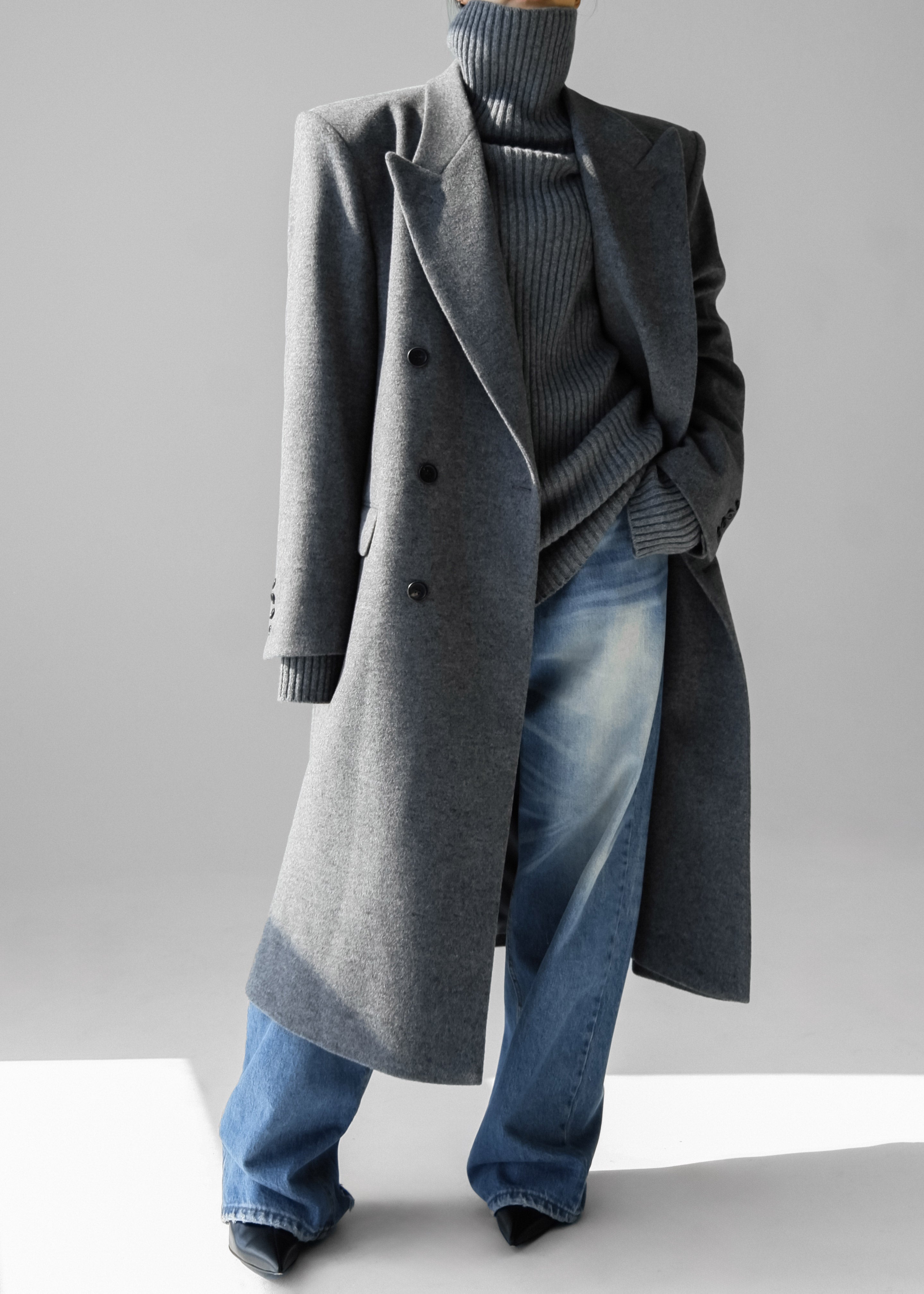 Birnam Wool Coat - Grey - 7