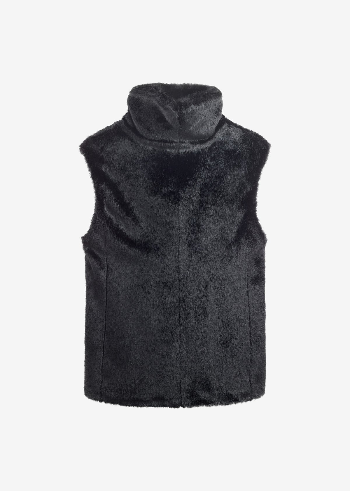 Blaire Funnel Neck Top - Black - 6