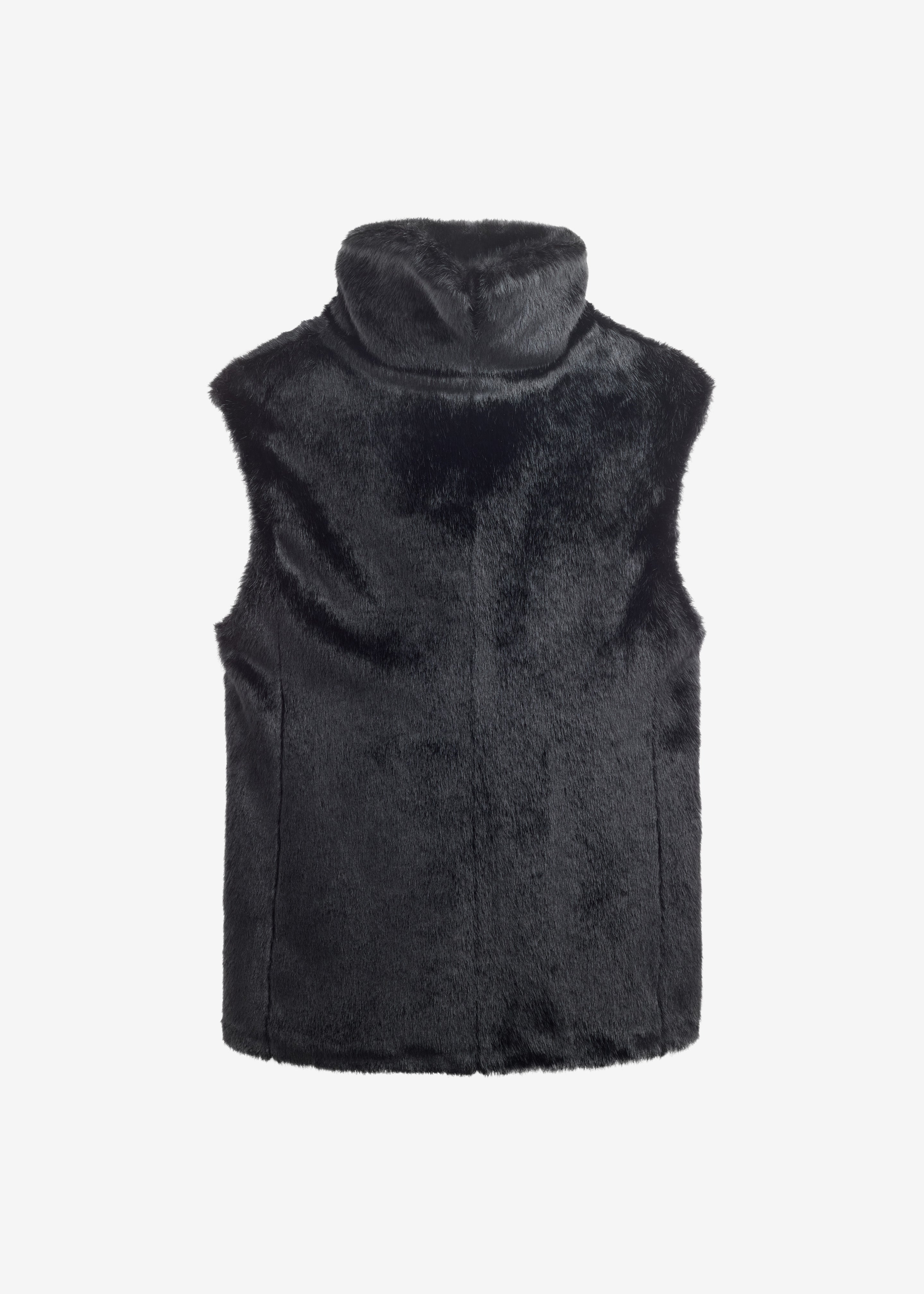 Blaire Funnel Neck Top - Black - 6