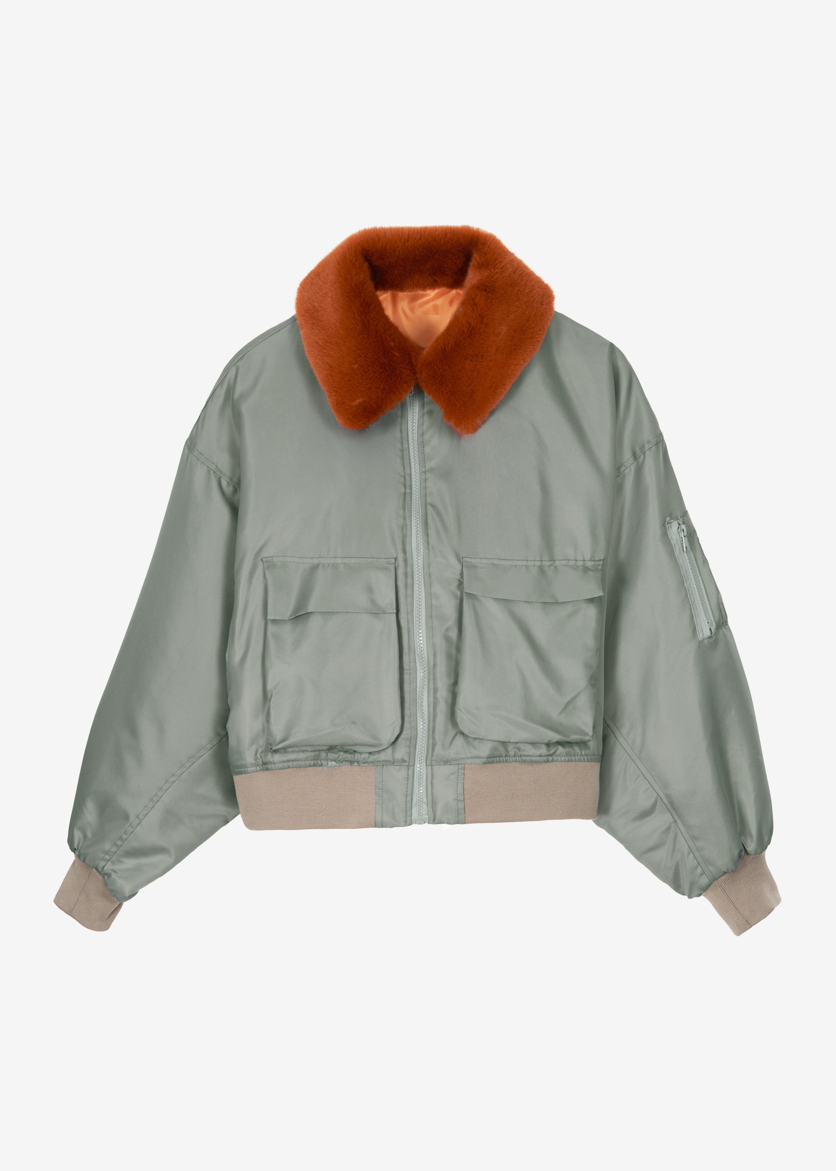 Blenham Bomber Jacket - Khaki - 11