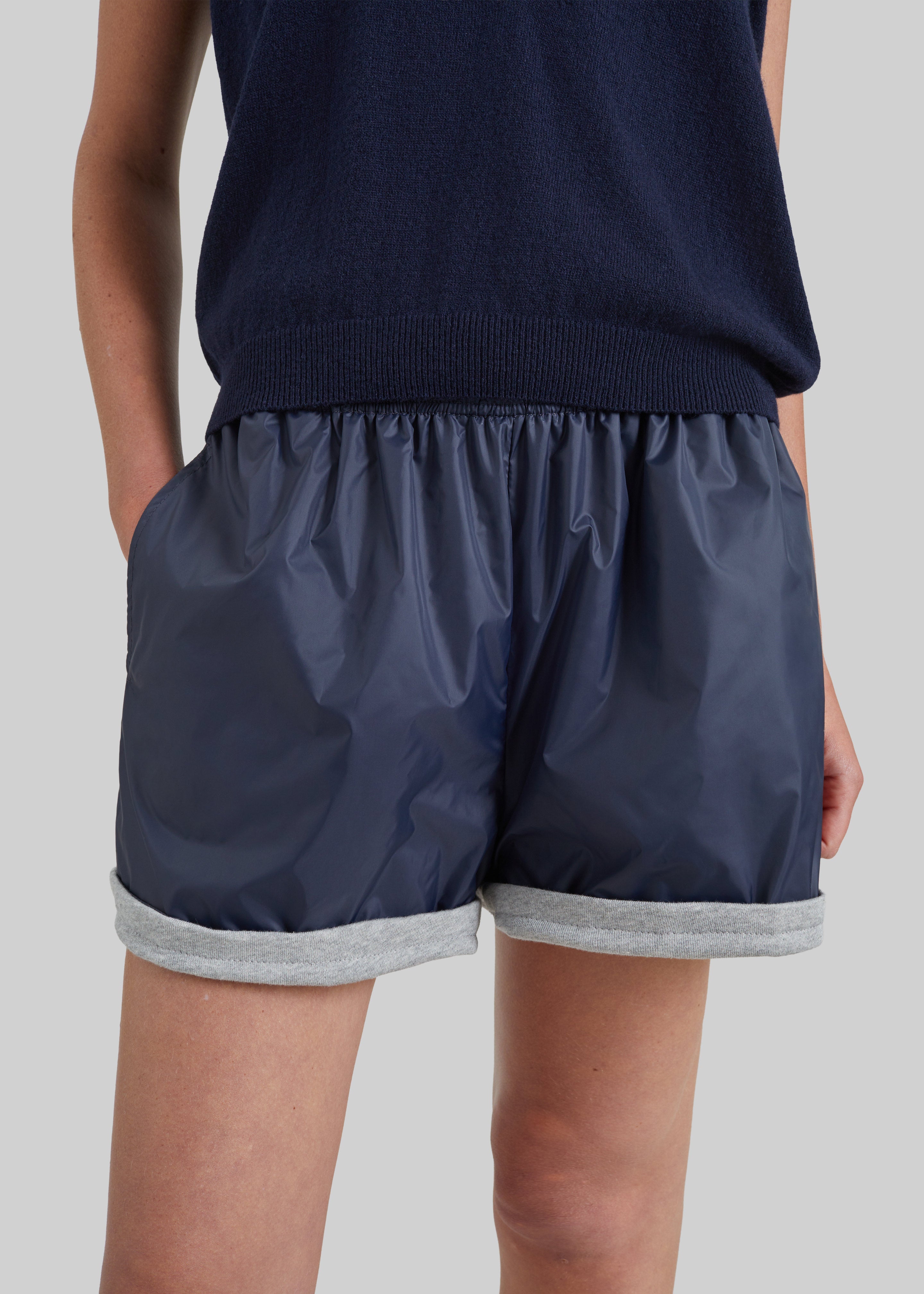Blera Reversible Shorts - Navy/Grey - 7