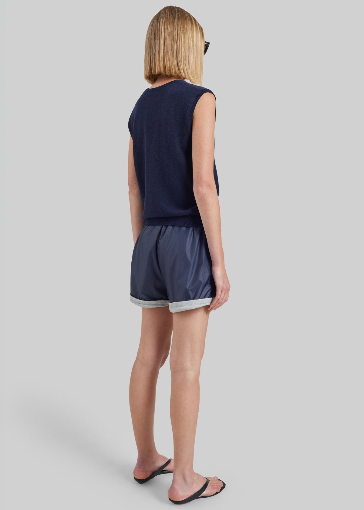 Blera Reversible Shorts - Navy/Grey - 9
