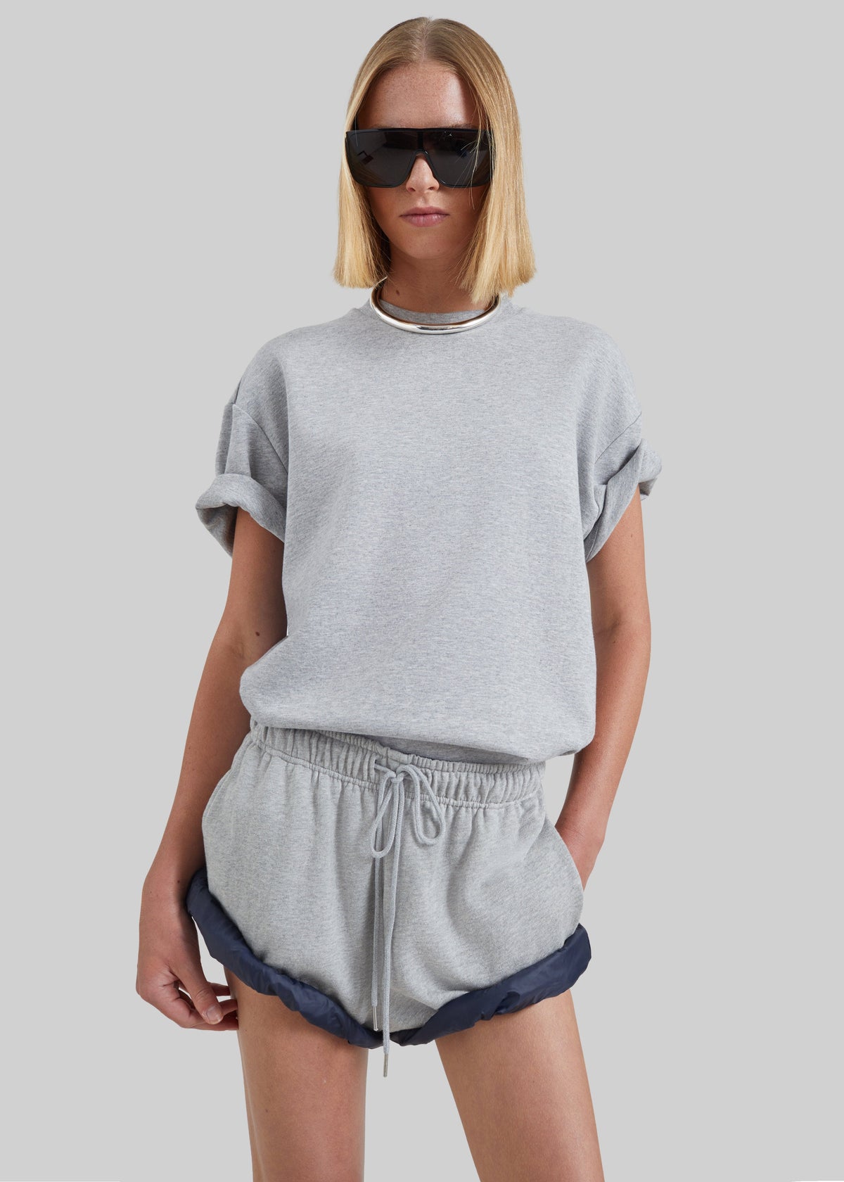 Blera Reversible Shorts - Navy/Grey - 1