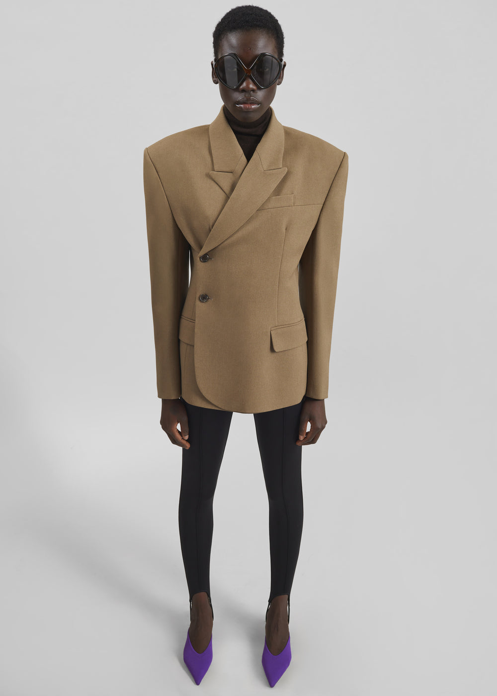 Blerick Crossover Blazer - Camel - 1