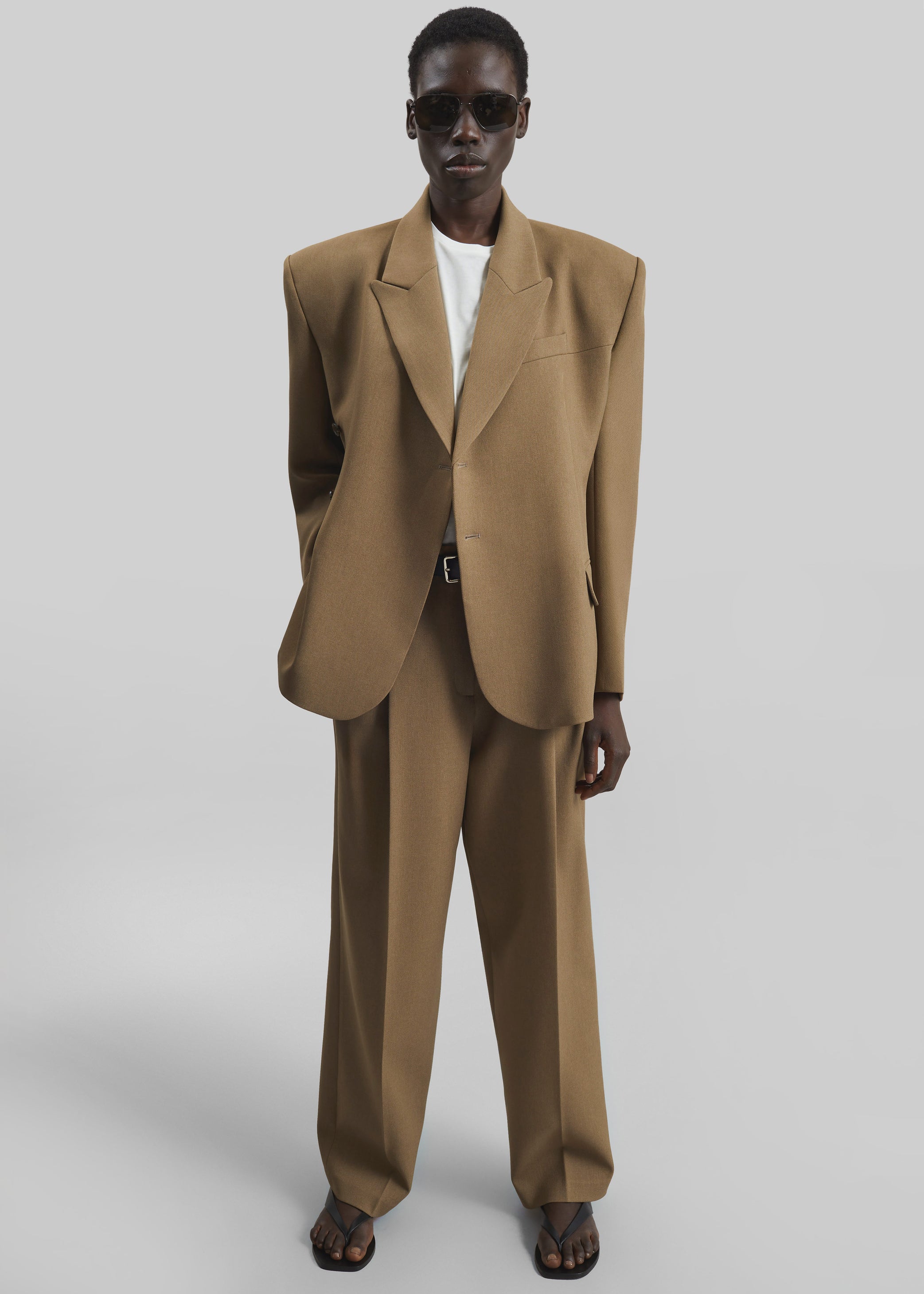 Shop the look image for Blerick Crossover Blazer - Camel