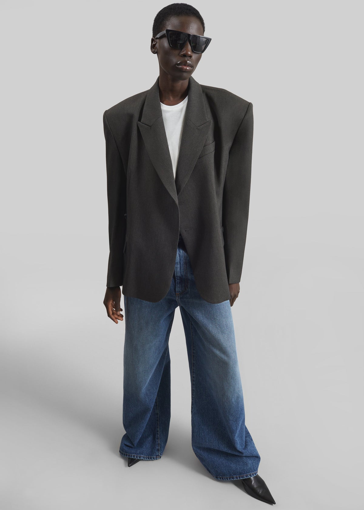 Blerick Crossover Blazer - Dark Grey - 7