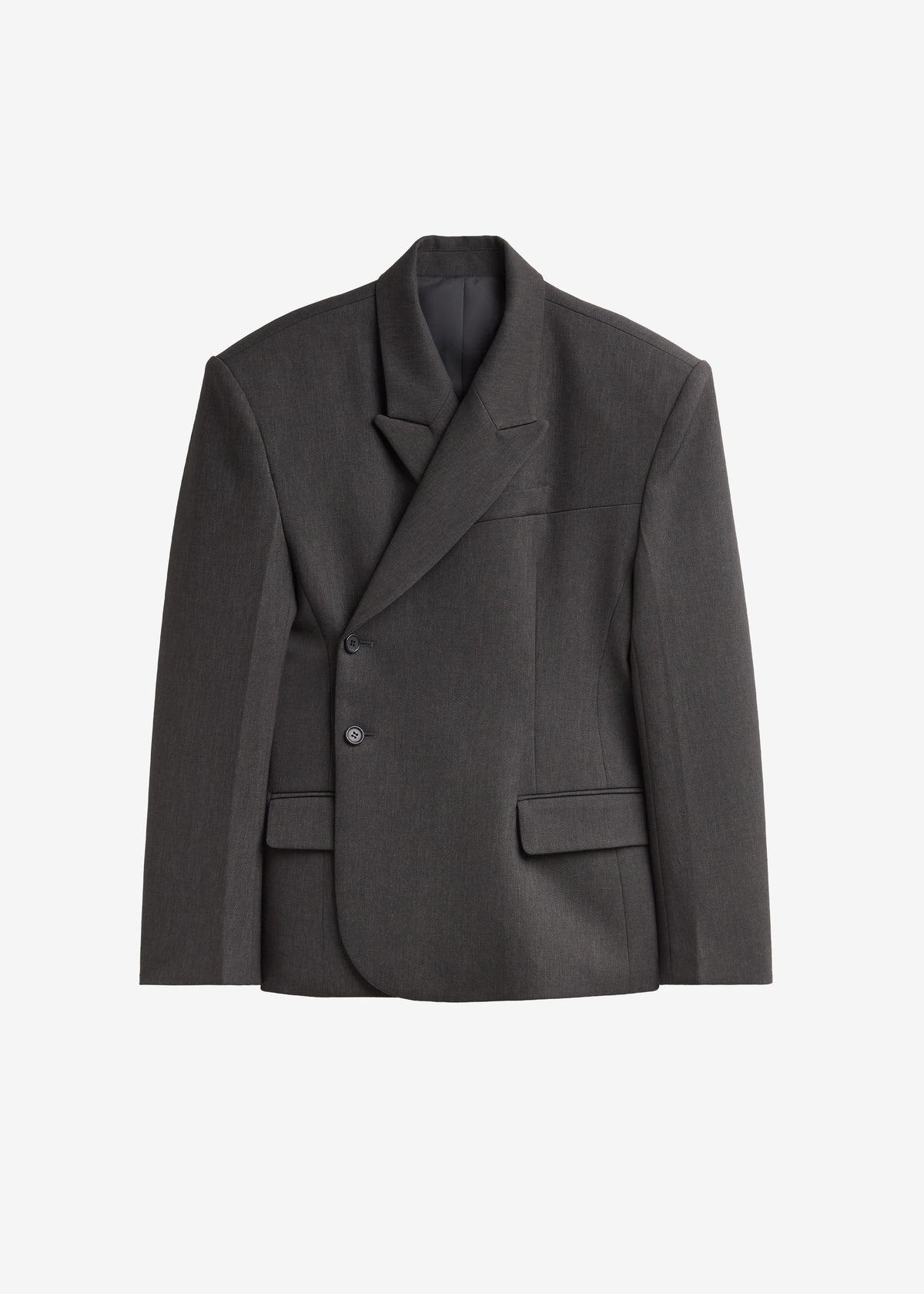 Blerick Crossover Blazer - Dark Grey - 10
