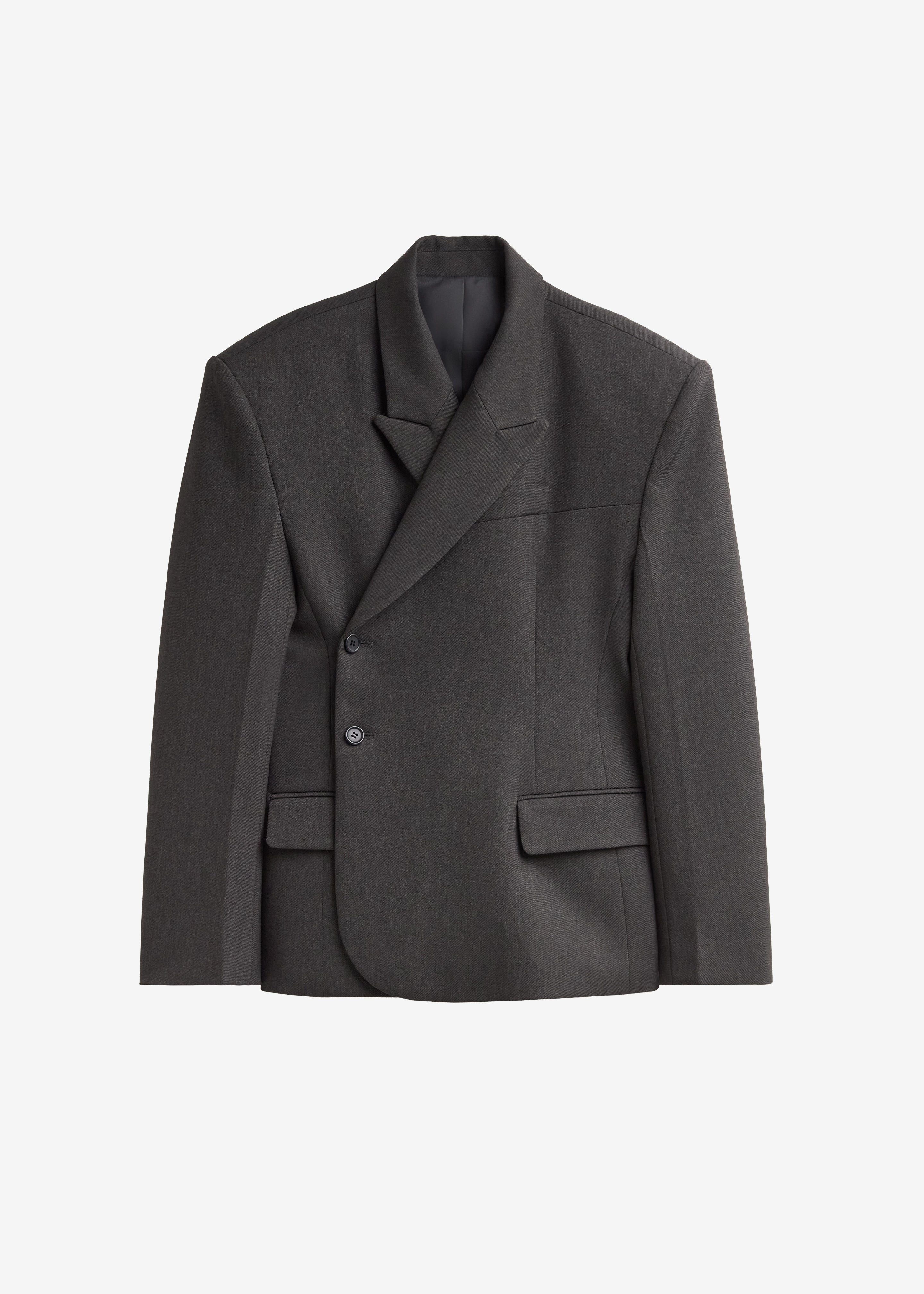 Blerick Crossover Blazer - Dark Grey - 10