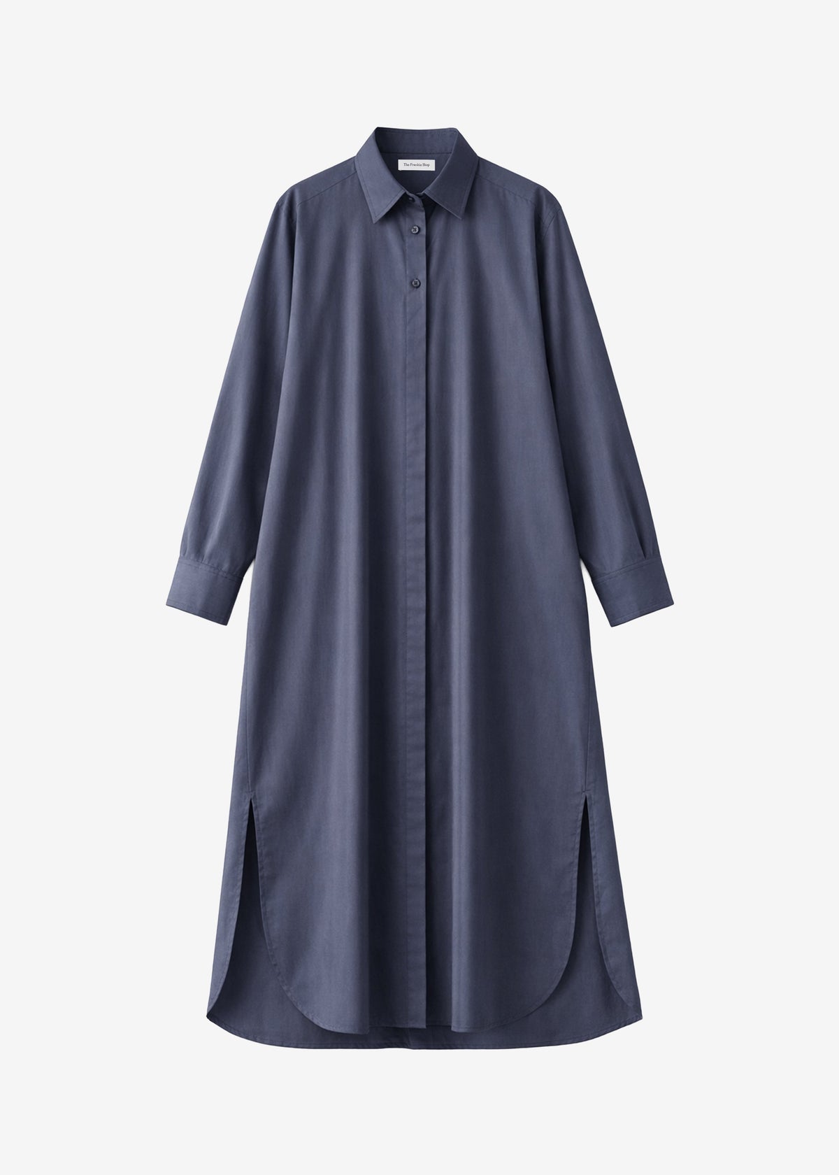 Bloom Organic Cotton Shirt Dress - Charcoal - 8