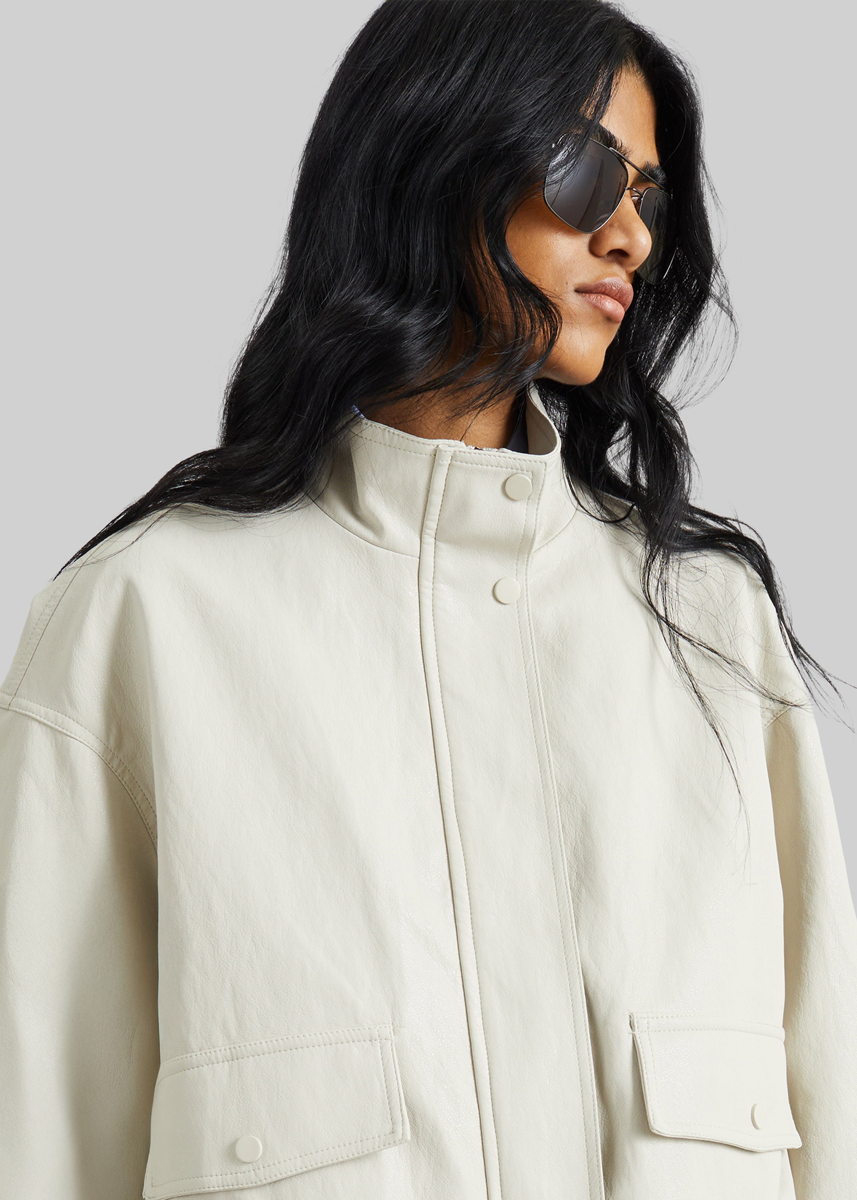 Brasov Bubble-Hem Jacket - Light Beige - 5