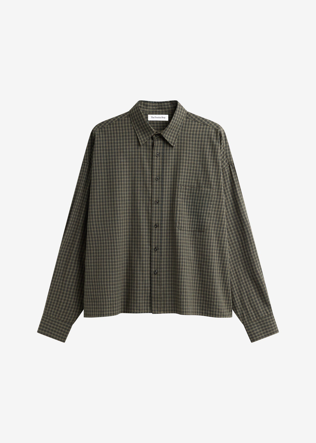 Bray Boxy Shirt - Olive Glen Plaid - 7