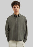 Bray Boxy Shirt - Olive Glen Plaid