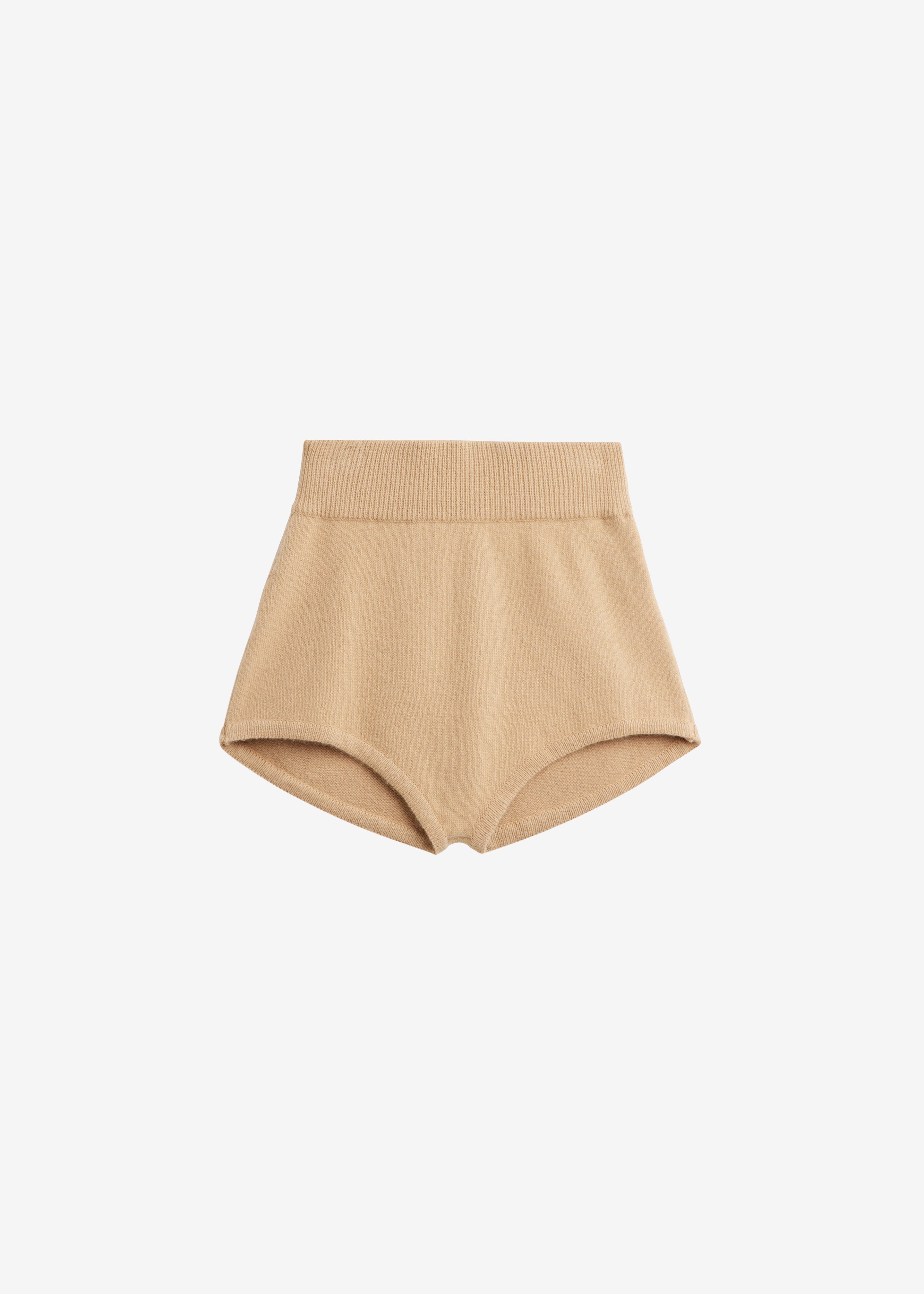 Bresica Knit Hot Pants - Camel - 8