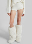 Bresica Knit Hot Pants - Ivory