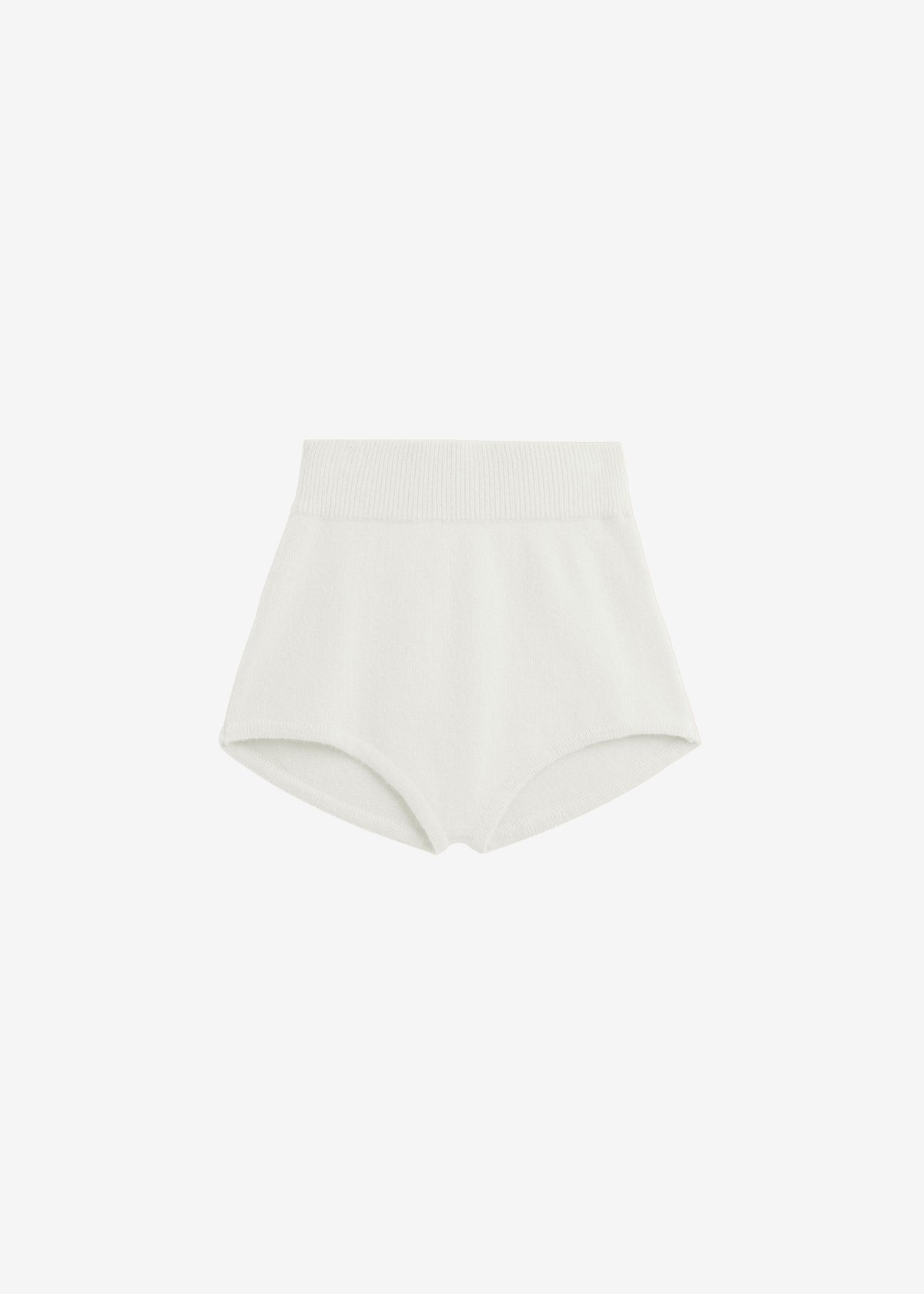 Bresica Knit Hot Pants - Ivory - 11
