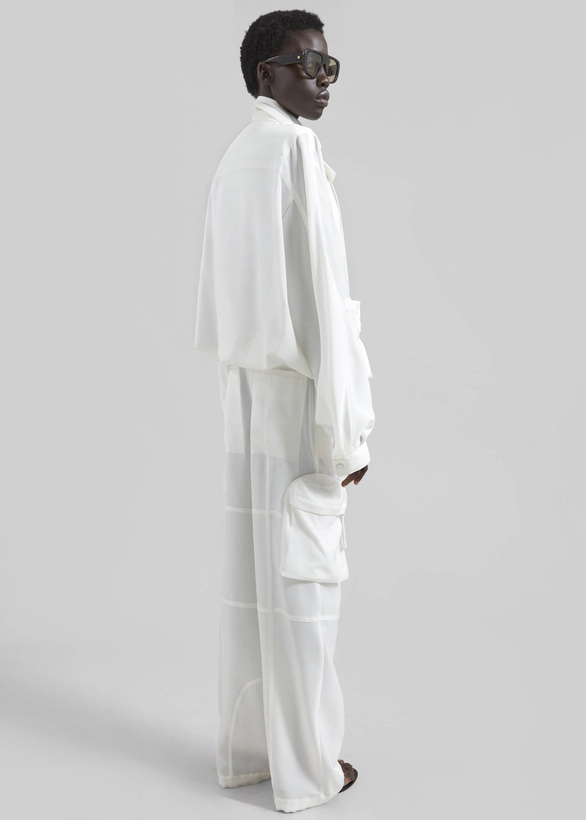 Breya Fluid Jacket - White - 8