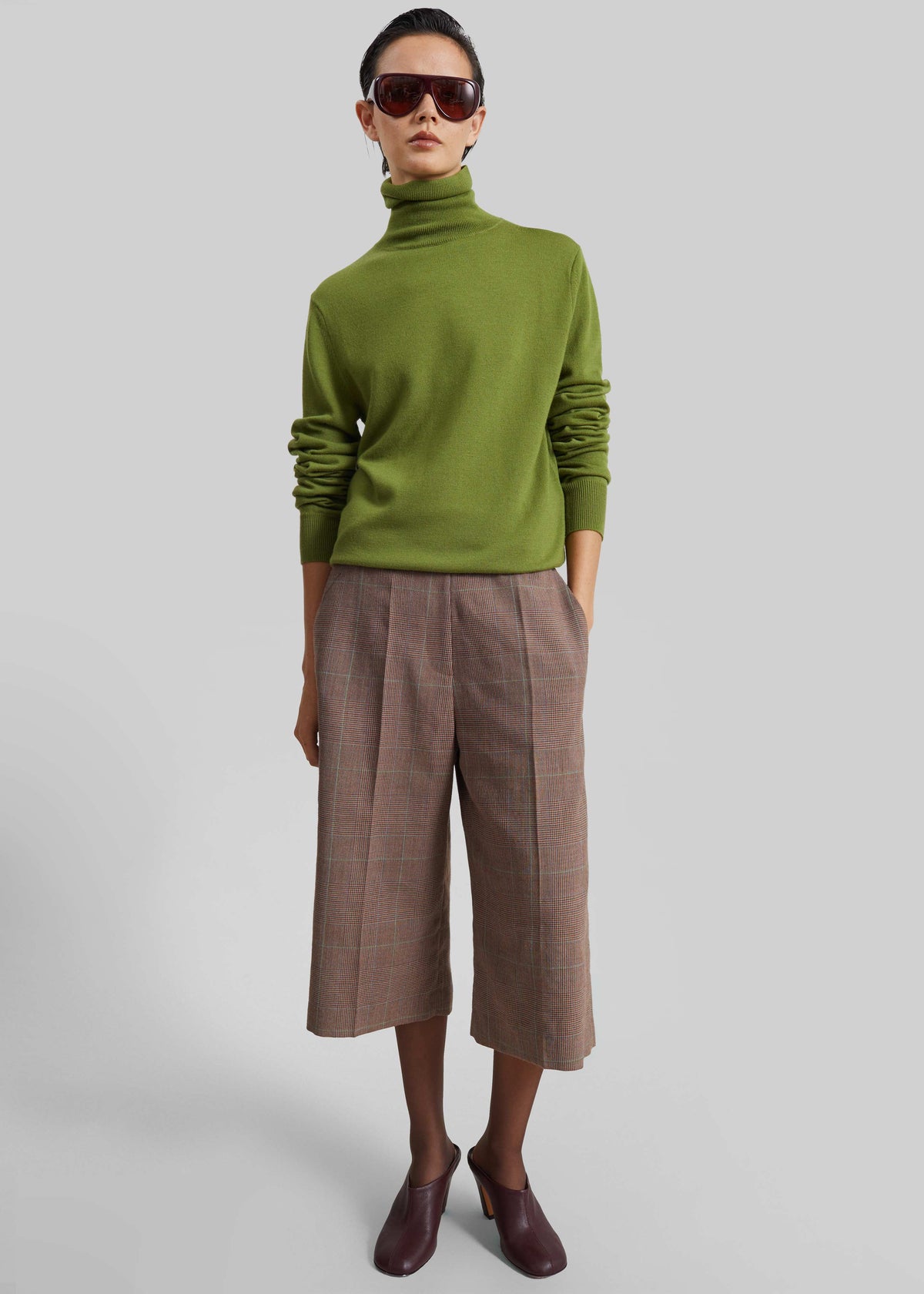 Brickell Bermuda Shorts - Brown Glen Plaid