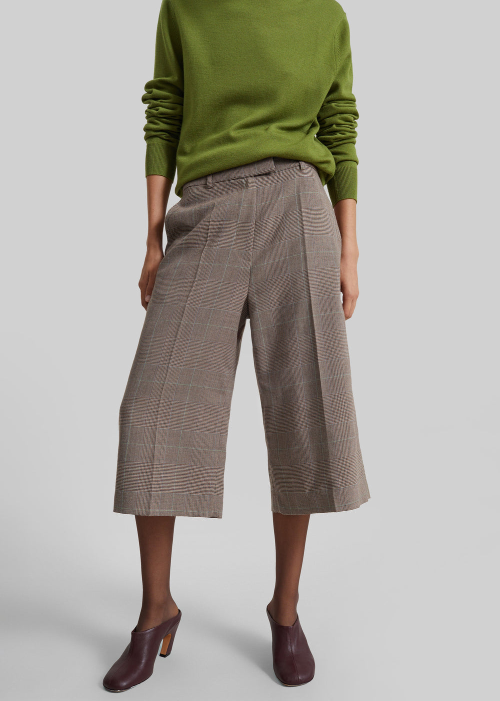 Brickell Bermuda Shorts - Brown Glen Plaid