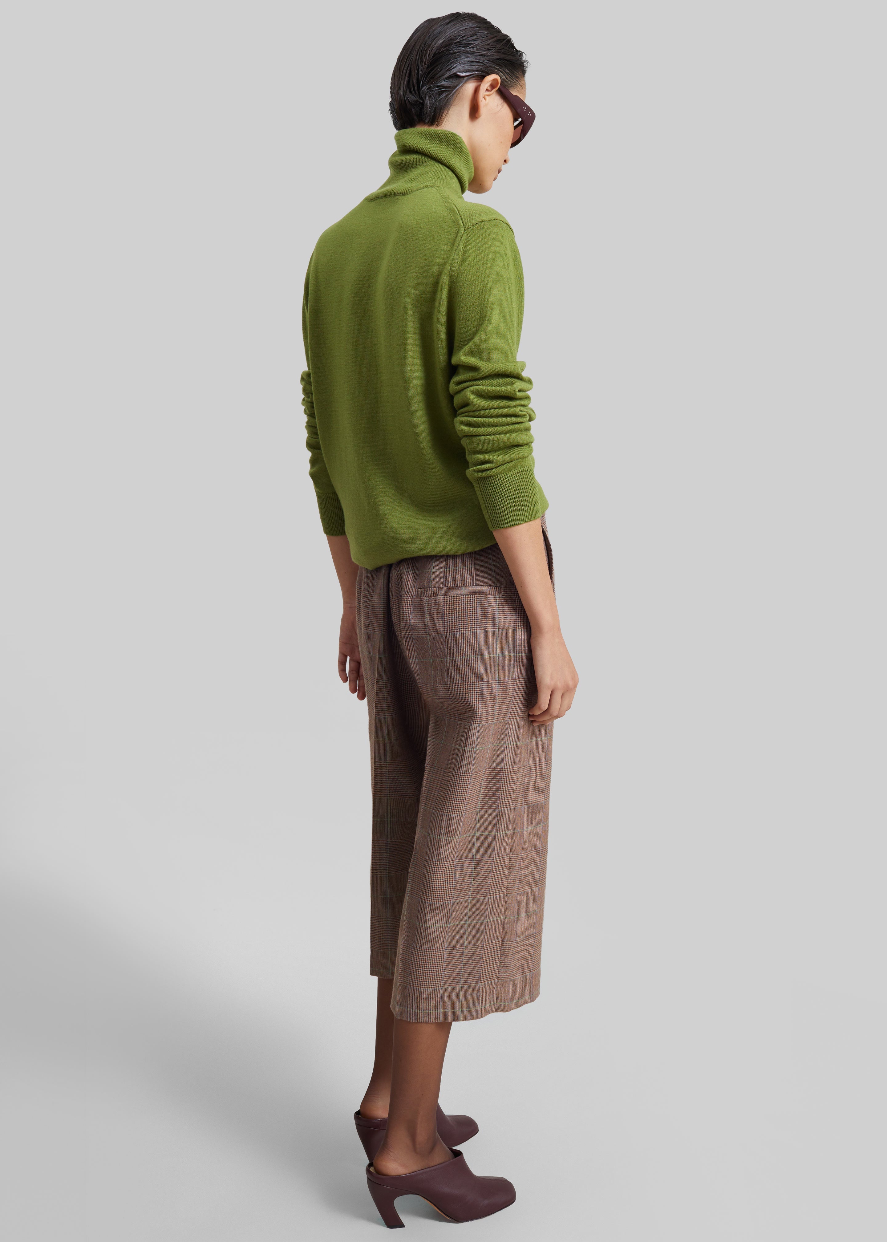Brickell Bermuda Shorts - Brown Glen Plaid