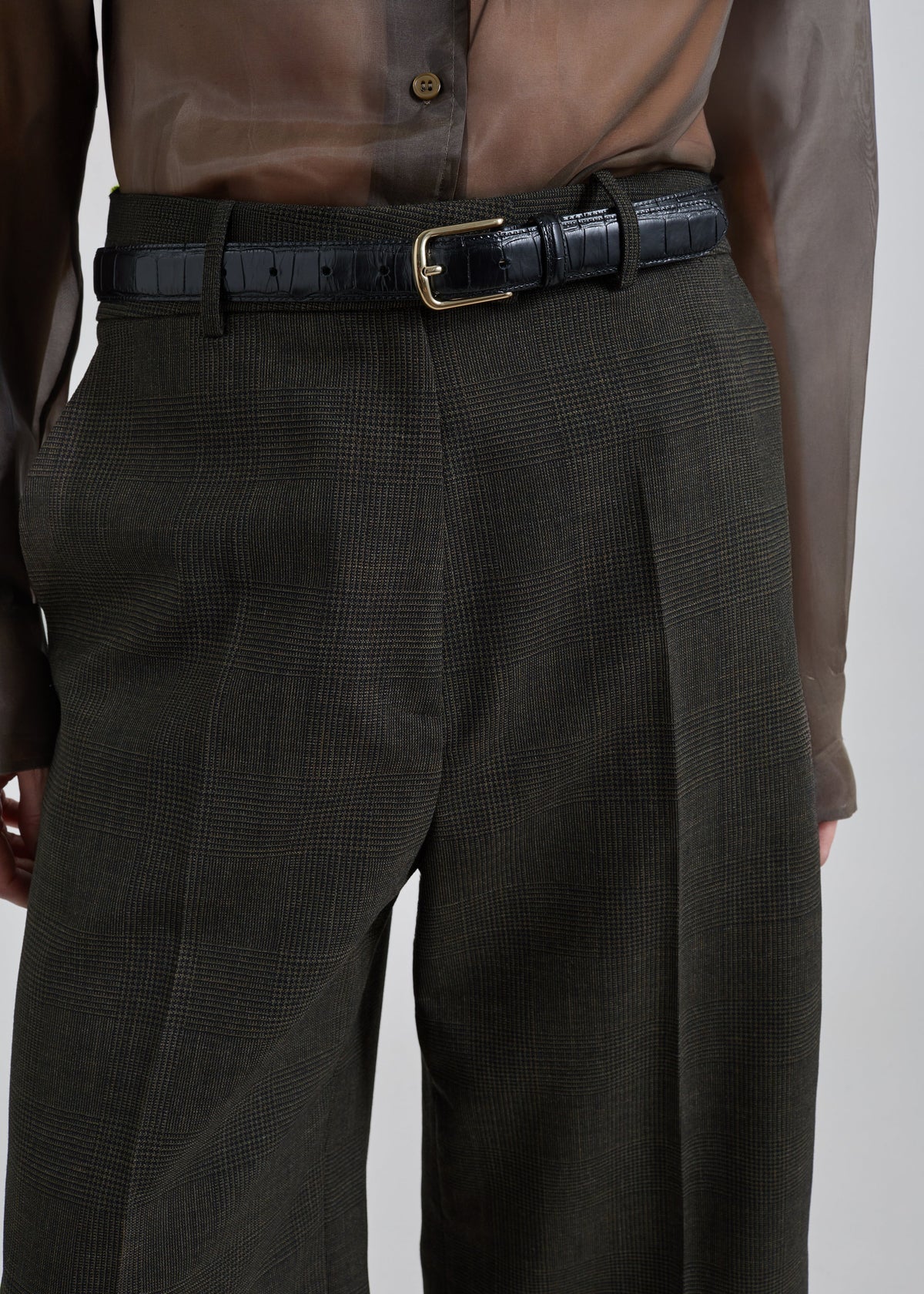 Brickell Bermuda Shorts - Olive Glen Plaid