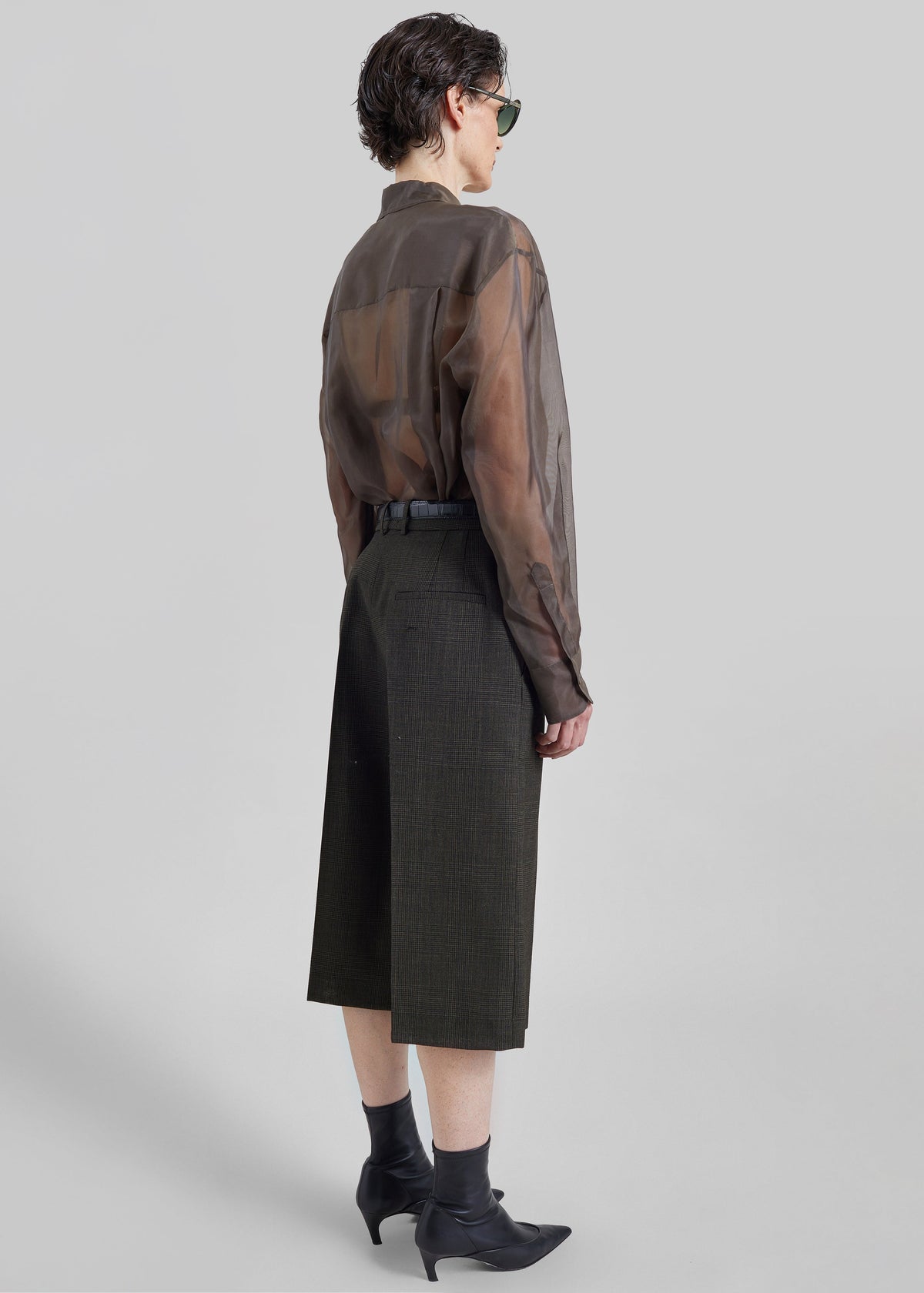 Brickell Bermuda Shorts - Olive Glen Plaid