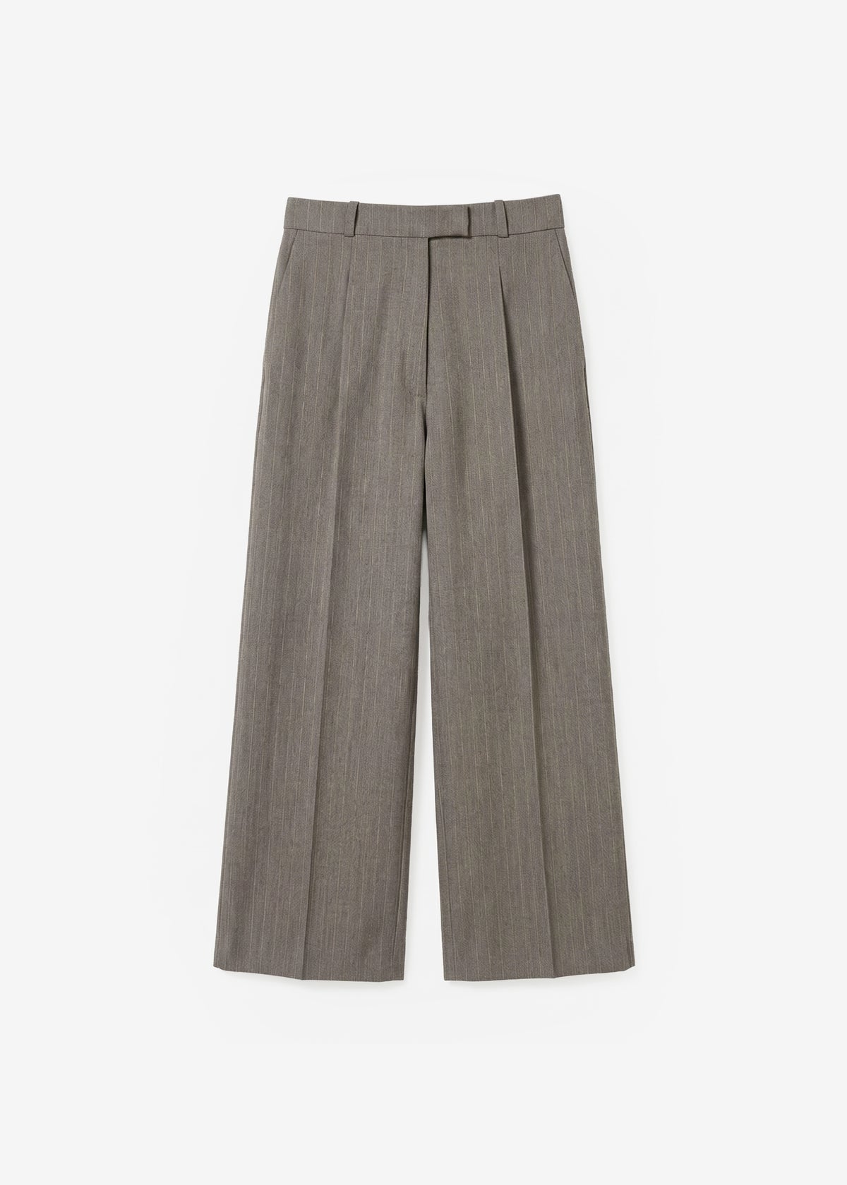 Brickell Trousers - Beige Multi Stripe