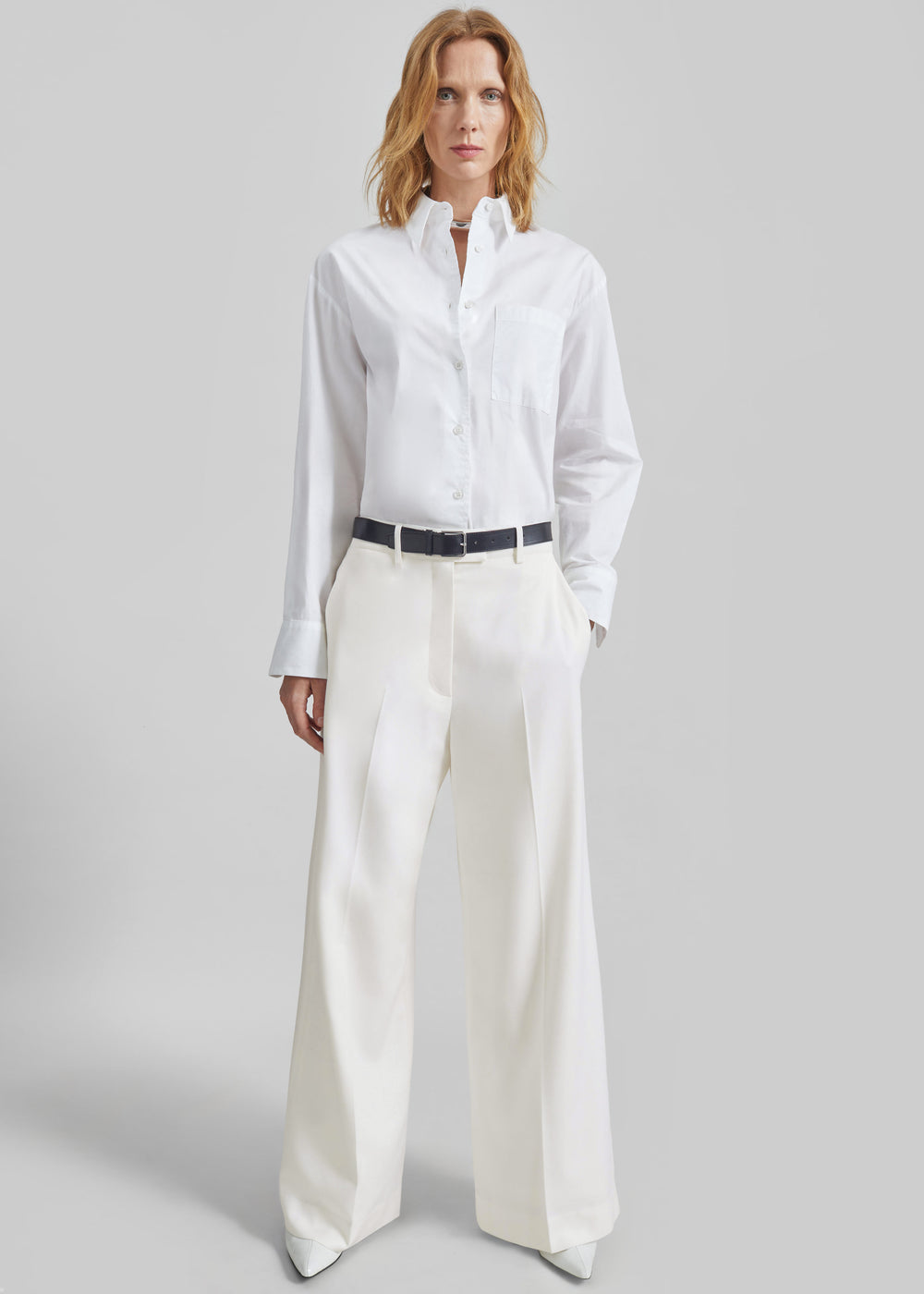Brickell Trousers - Ivory - 1