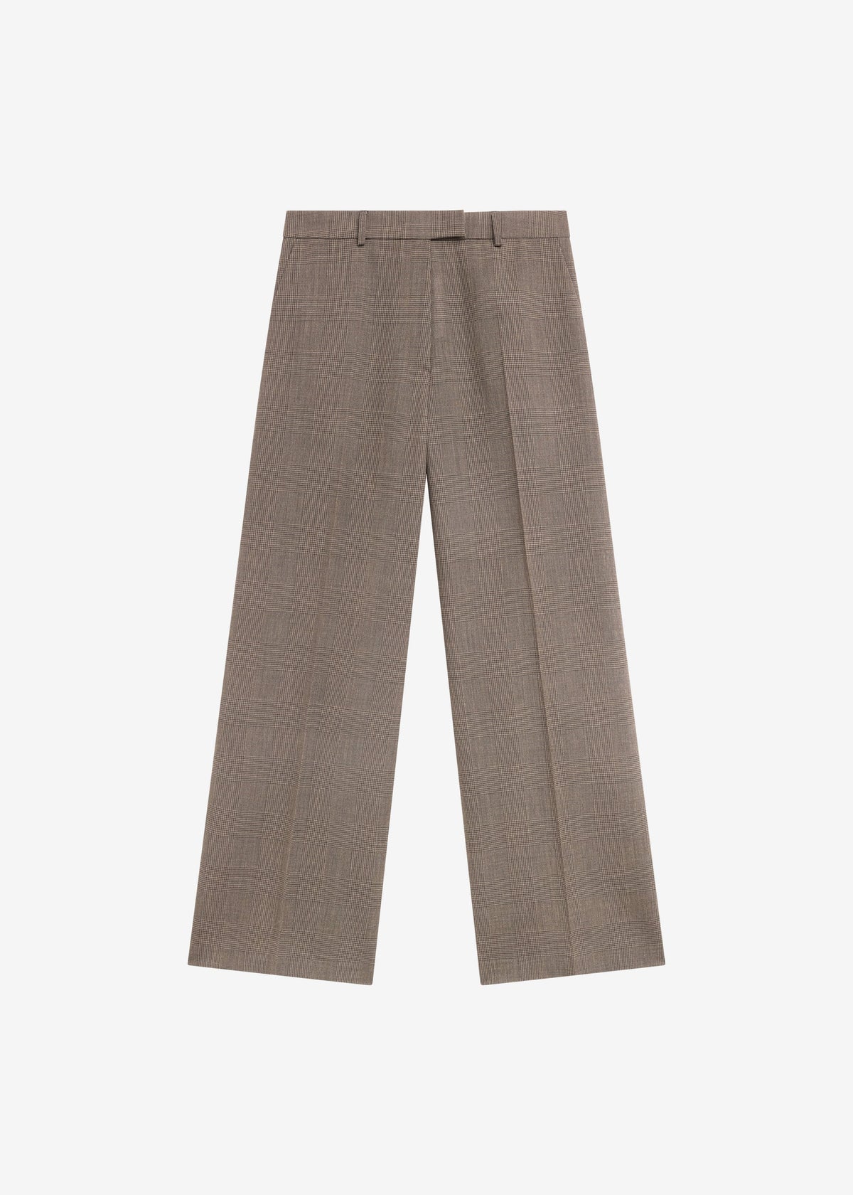 Brickell Trousers - Brown Glen Plaid