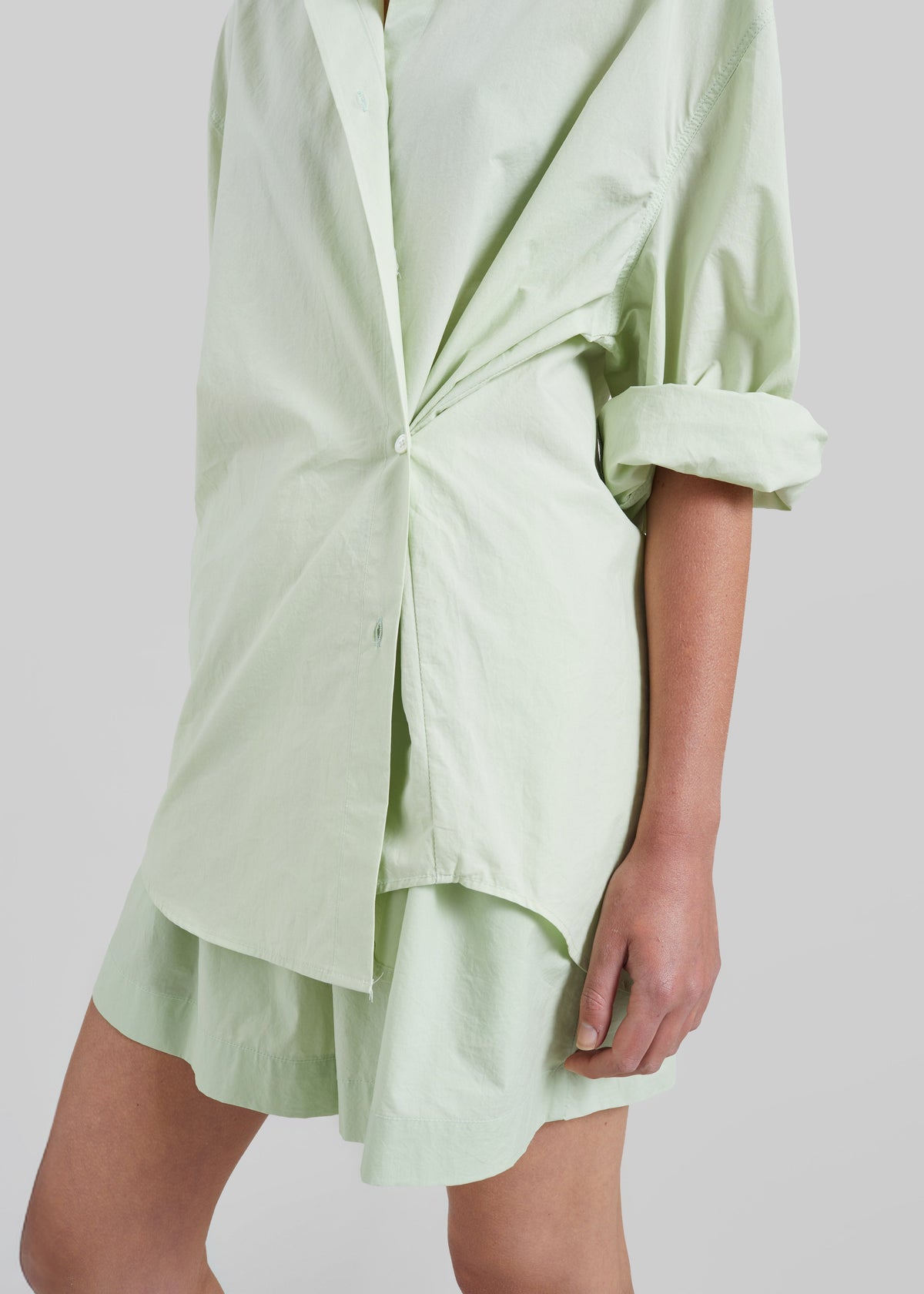 Brisay Cotton Shirt - Mint - 6